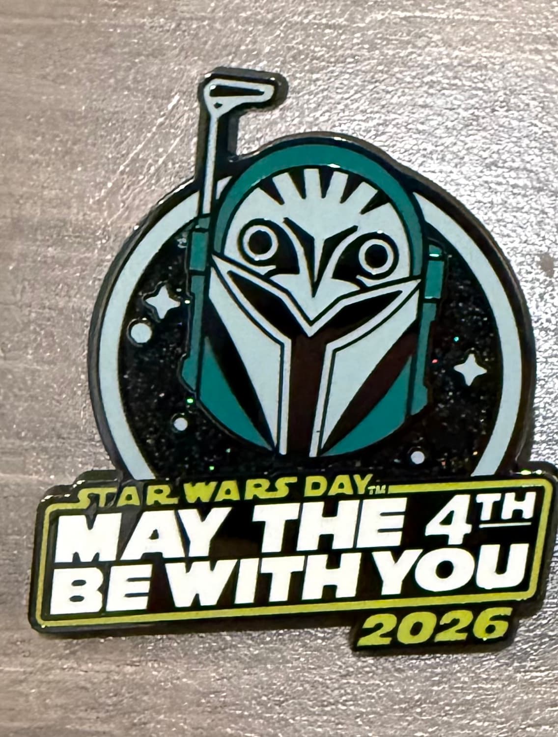 Bo-Katan Kryze “May the 4th Be With You” 2026 Pin - Star Wars Day - Mystery Collection front