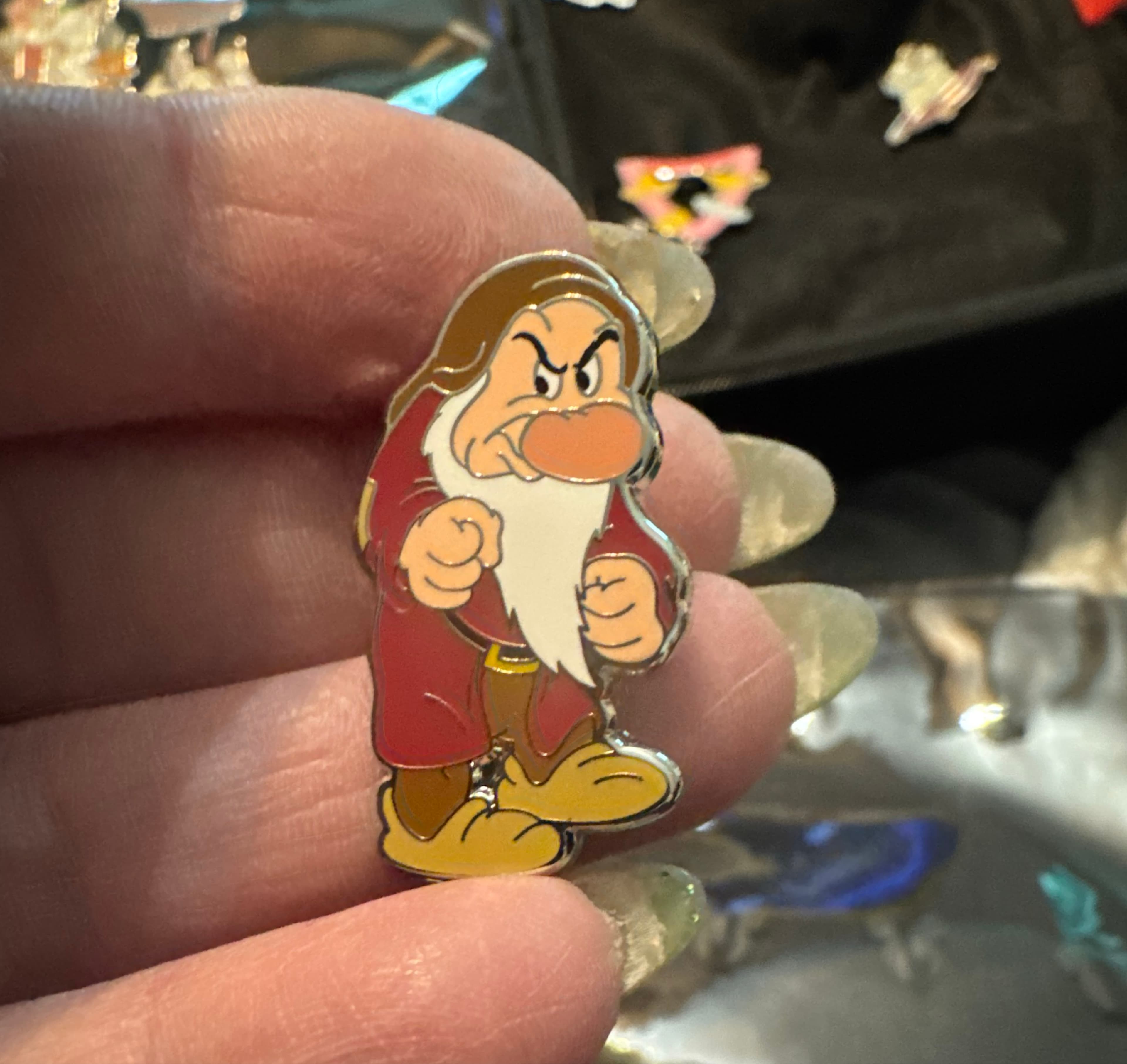 Grumpy Fists in Air Angry - Snow White and the Seven Dwarfs front