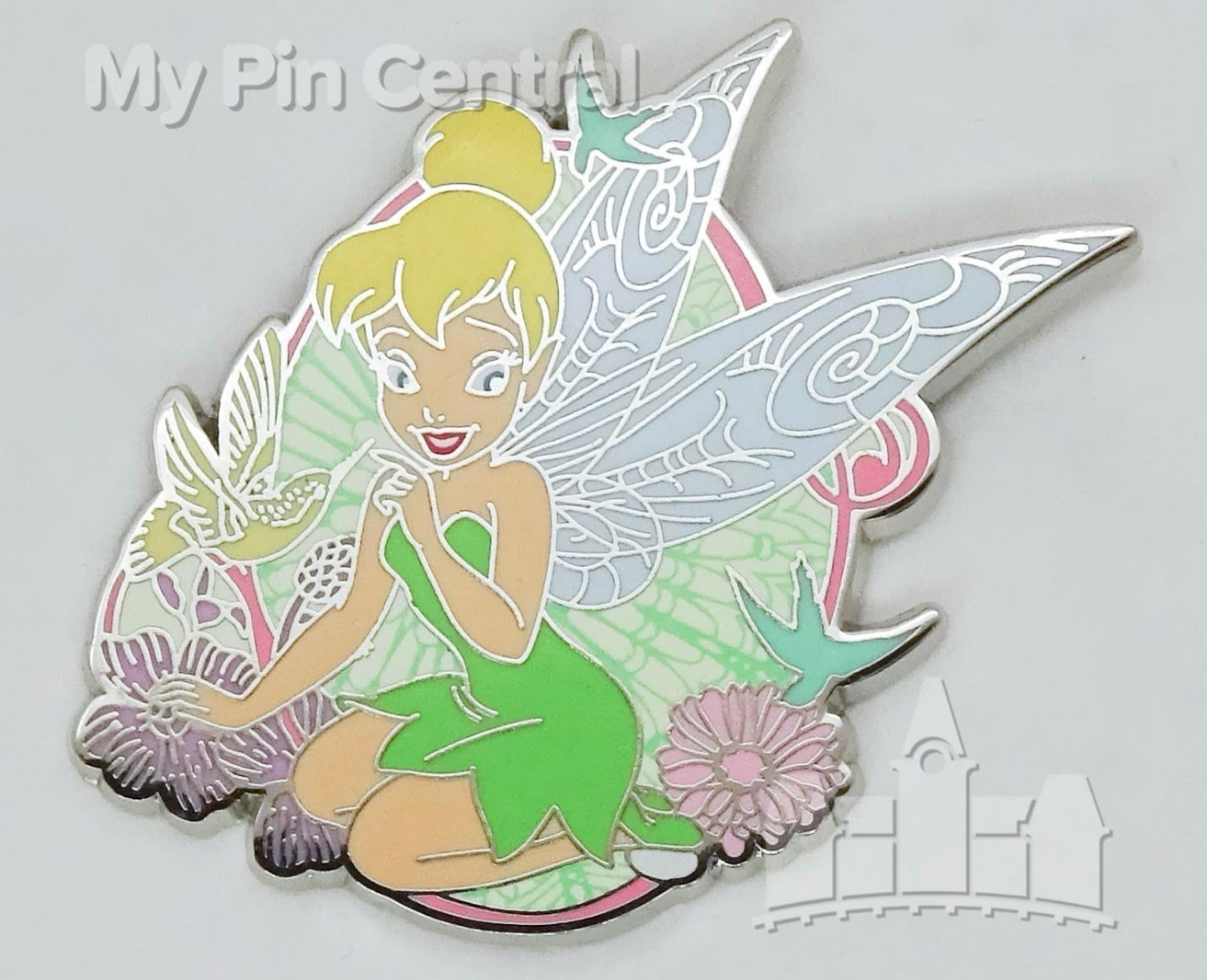 Pixie Hollow Garden - Tink with a Hummingbird front