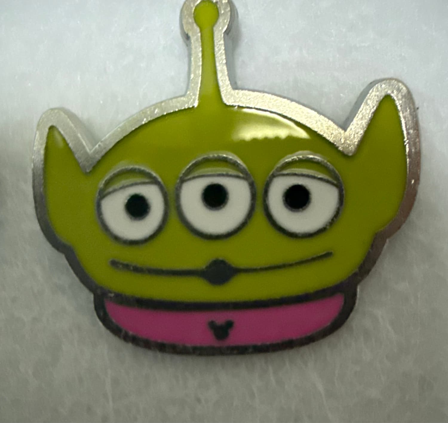 Little Green Men Alien Face front