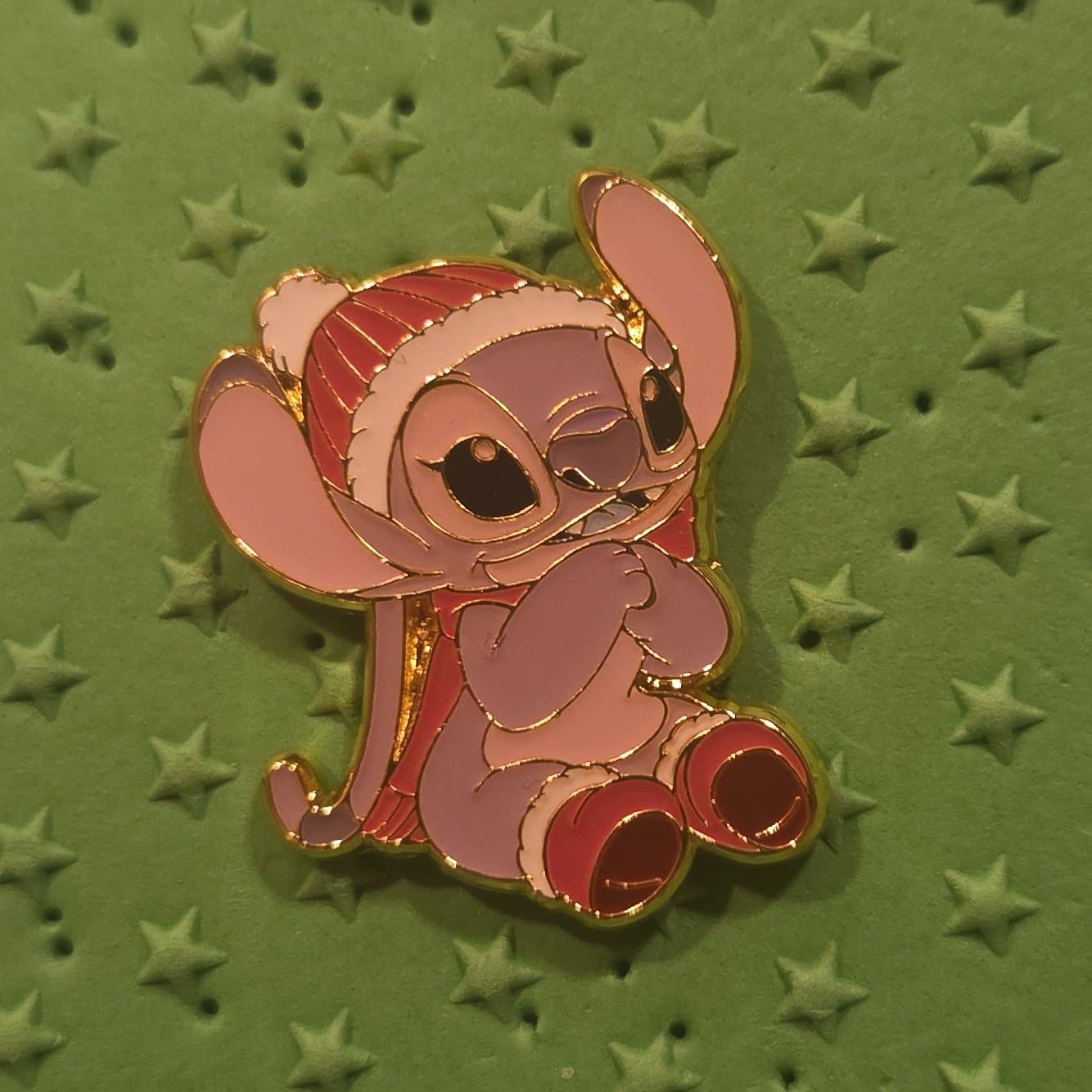 Loungefly Lilo & Stitch Holiday Ornaments Mystery Box Pin - Angel (Winter Gear) front