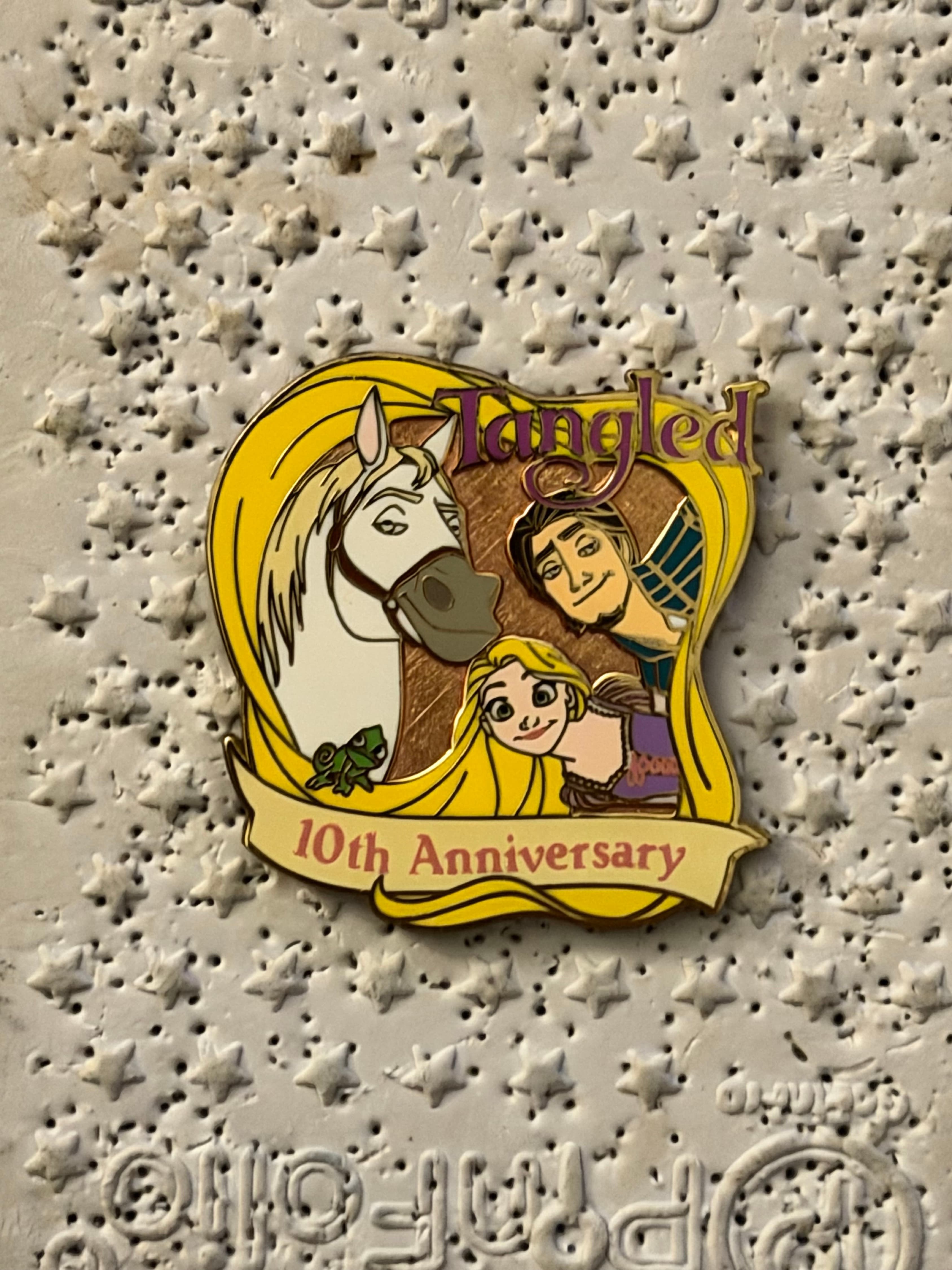 Rapunzel, Flynn, Maximus & Pascal - Tangled 10th Anniversary front