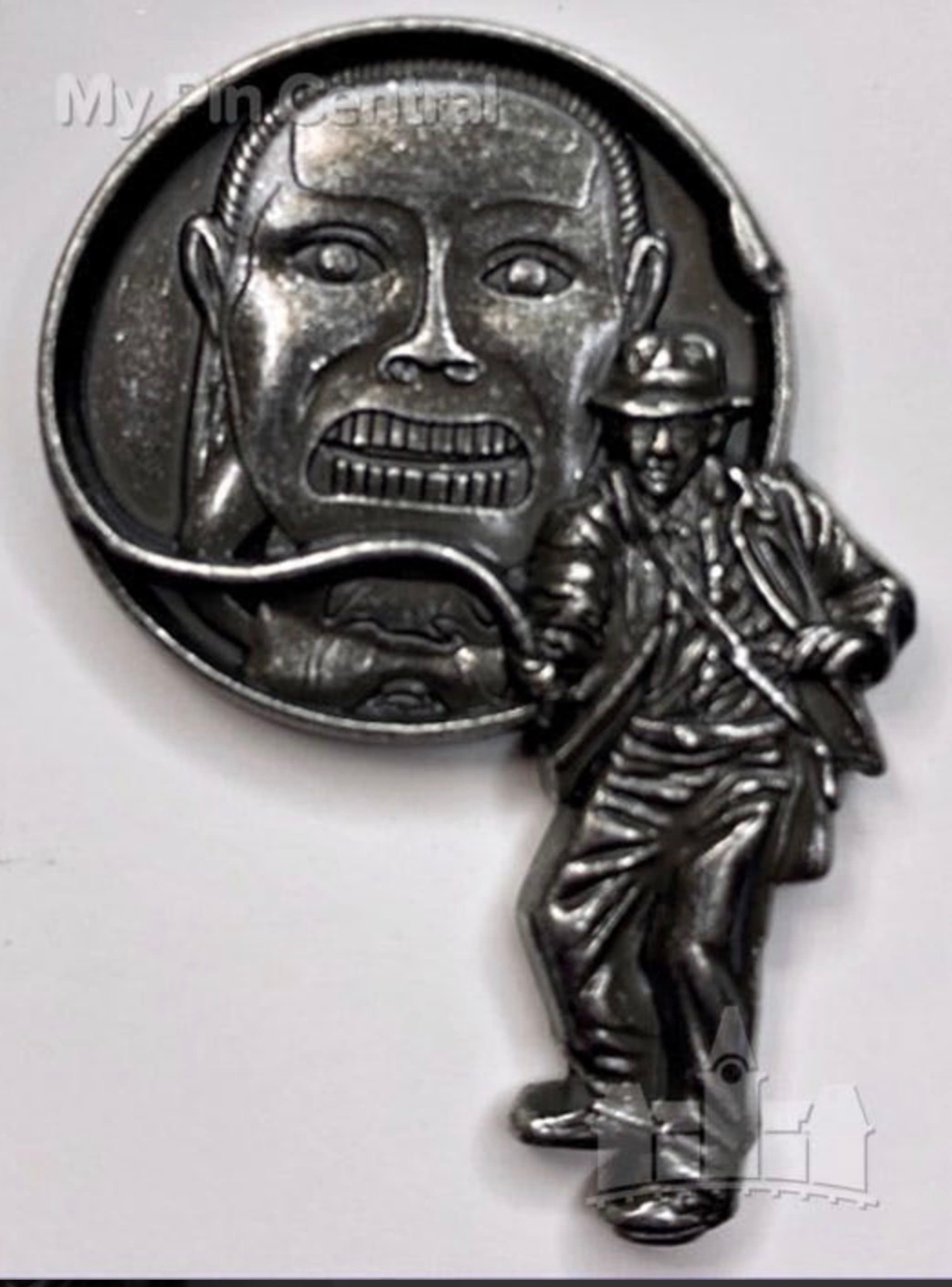 Indiana Jones Pivoting Pin – Indiana Jones and the Raiders of the Lost Ark front