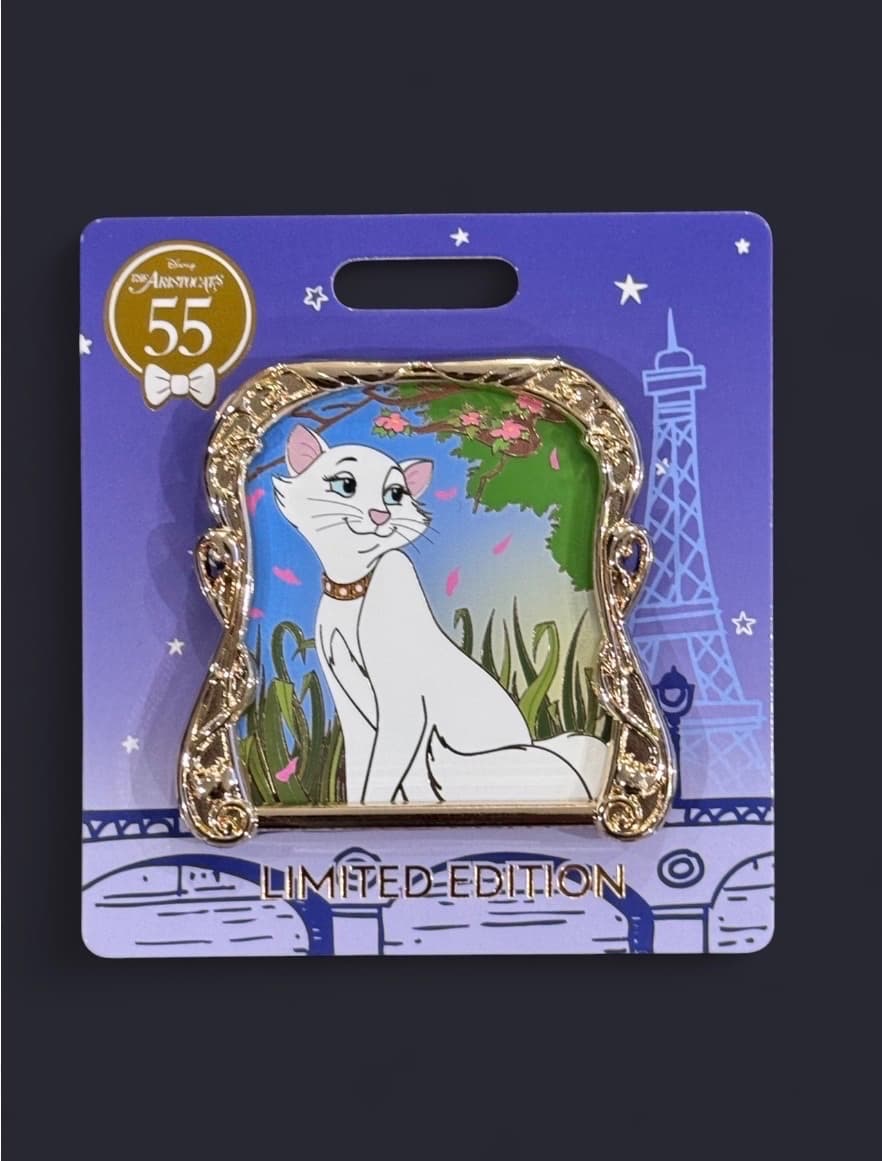 Disney WDI MOG Aristocats 55th Anniversary Duchess Pin MOG Duchess front