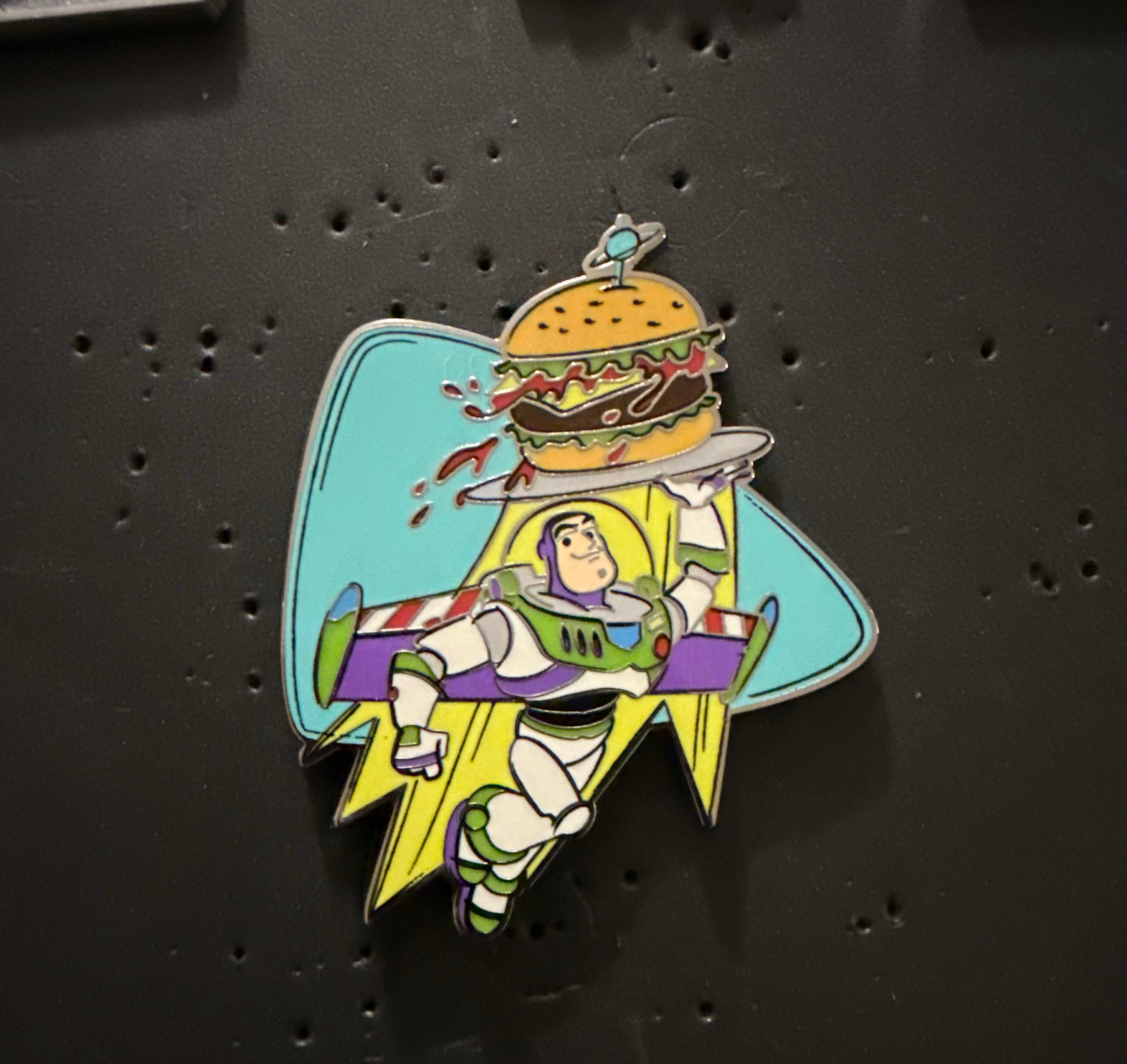 Buzz Lightyear with Hamburger front