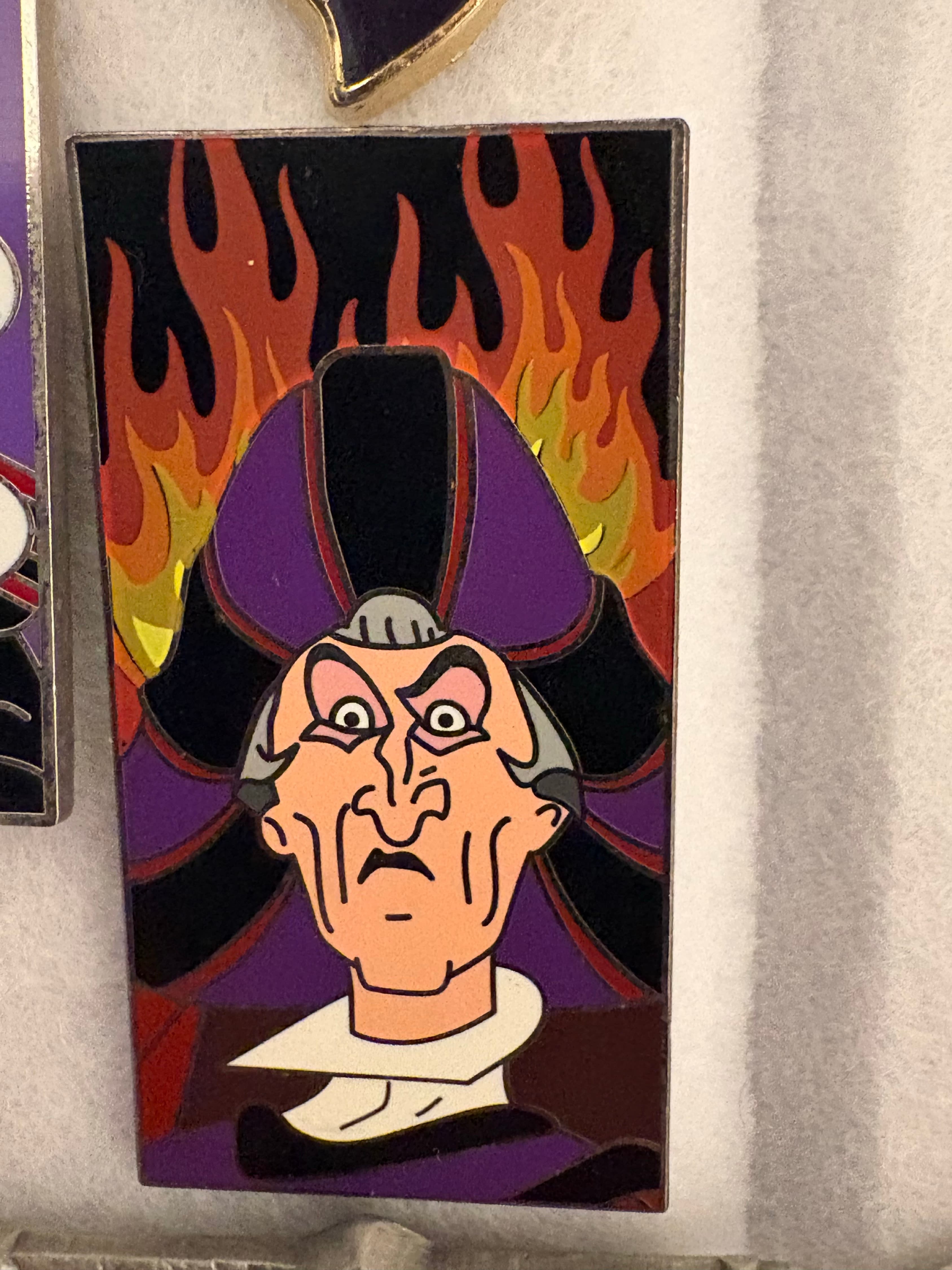 Judge Claude Frollo - fantasy pin front