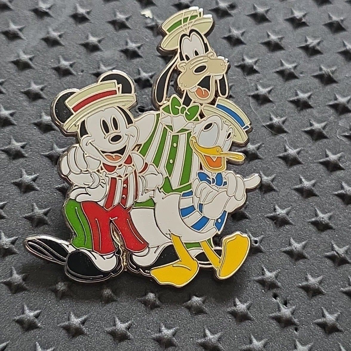 Dapper Dans - Mickey, Goofy, and Donald front
