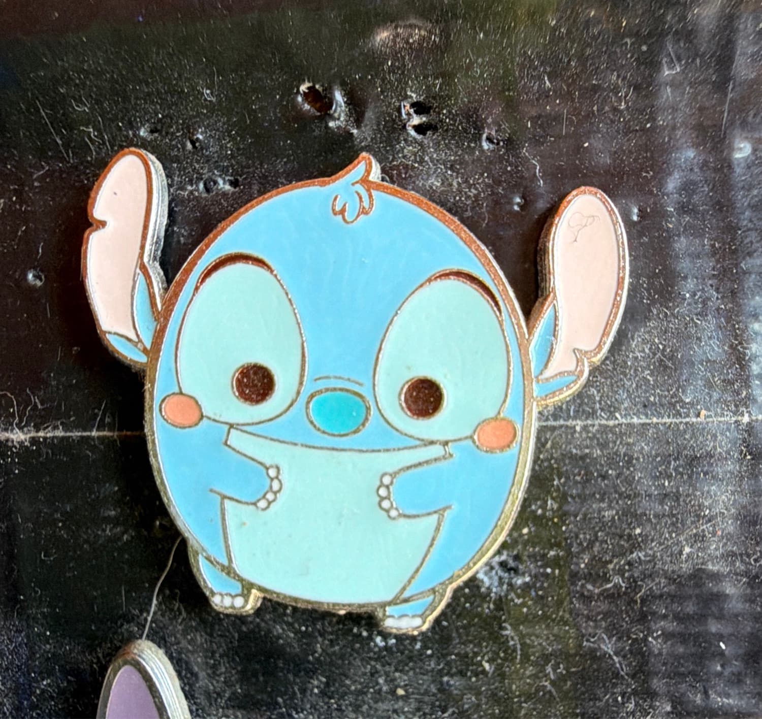 Stitch Chibi Standing Arms Raised front