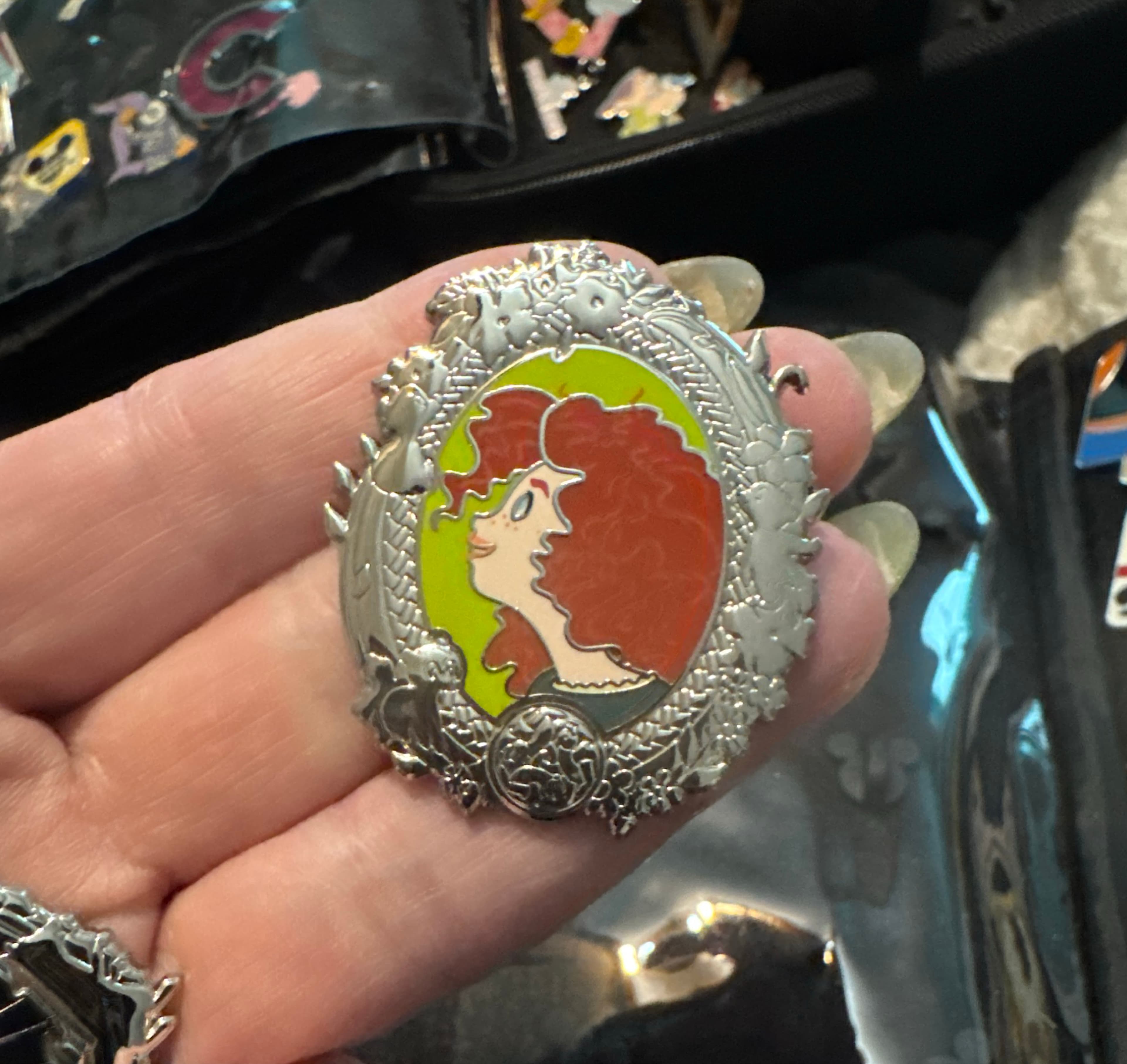 Merida - Princess Portrait Silver Frame - Brave front