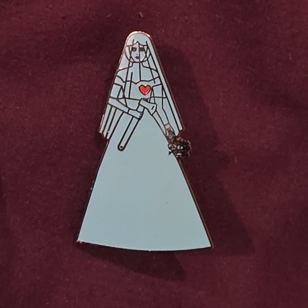 Walt Disney World Happy Halloween Haunted Mansion Bride Axe Constance Limited Edition Pin front