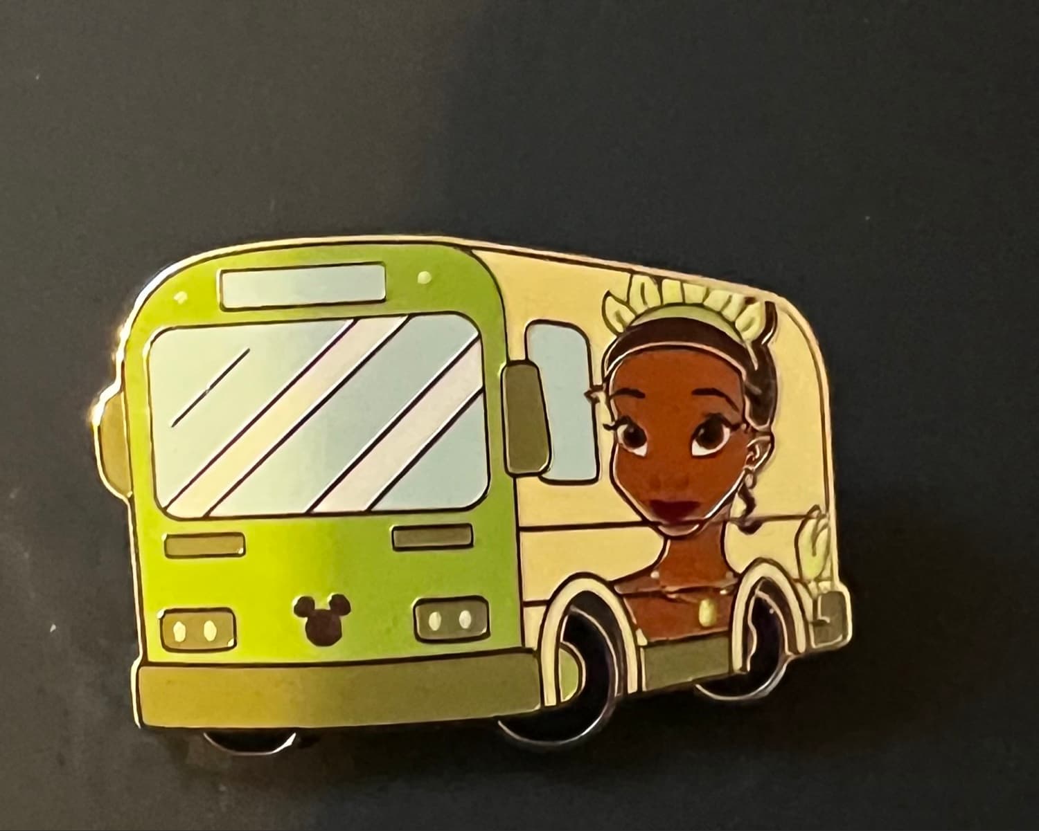 Tiana Disney Bus front