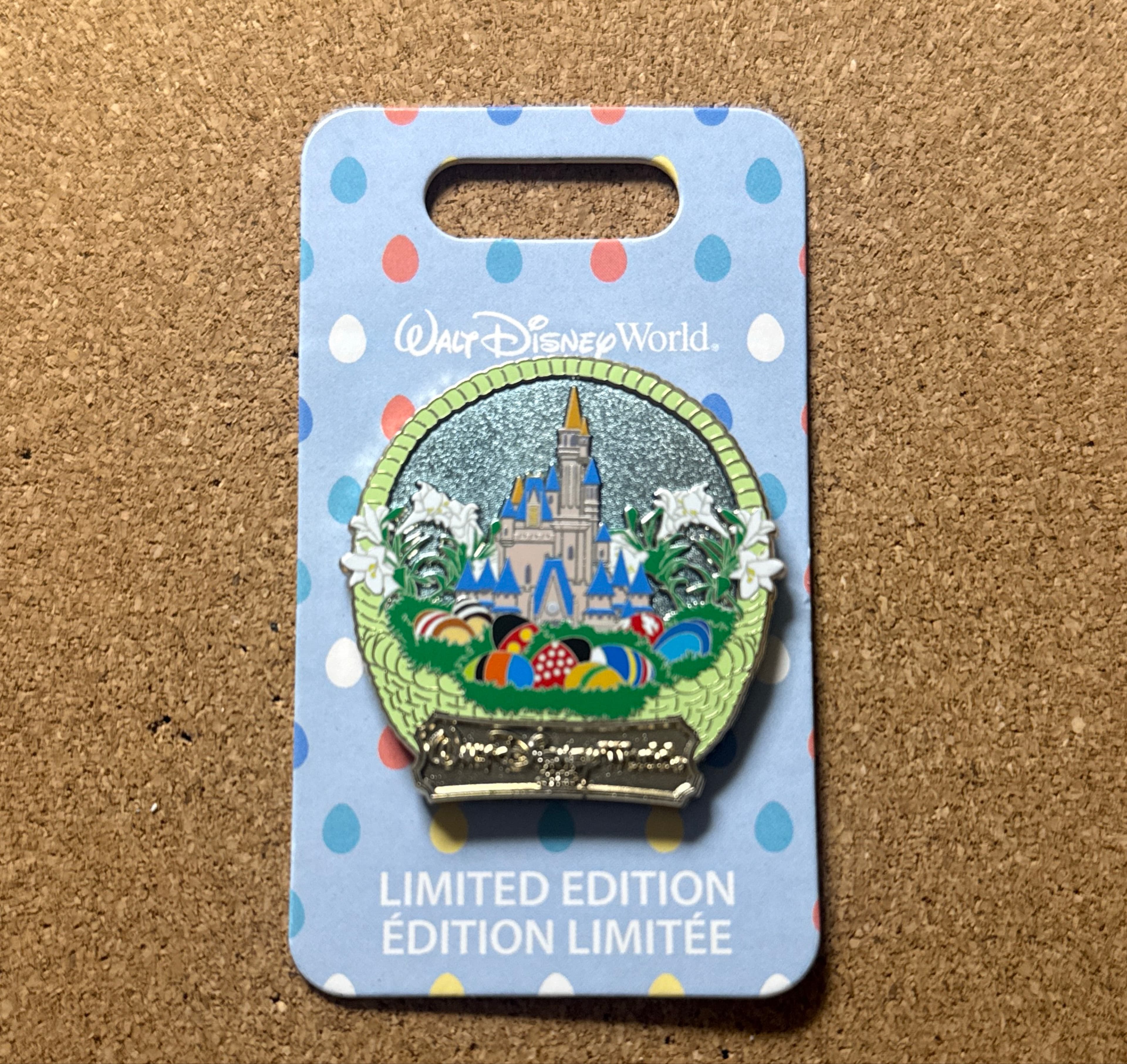 Cinderella Castle Easter Basket - Happy Easter 2022 - Walt Disney World front