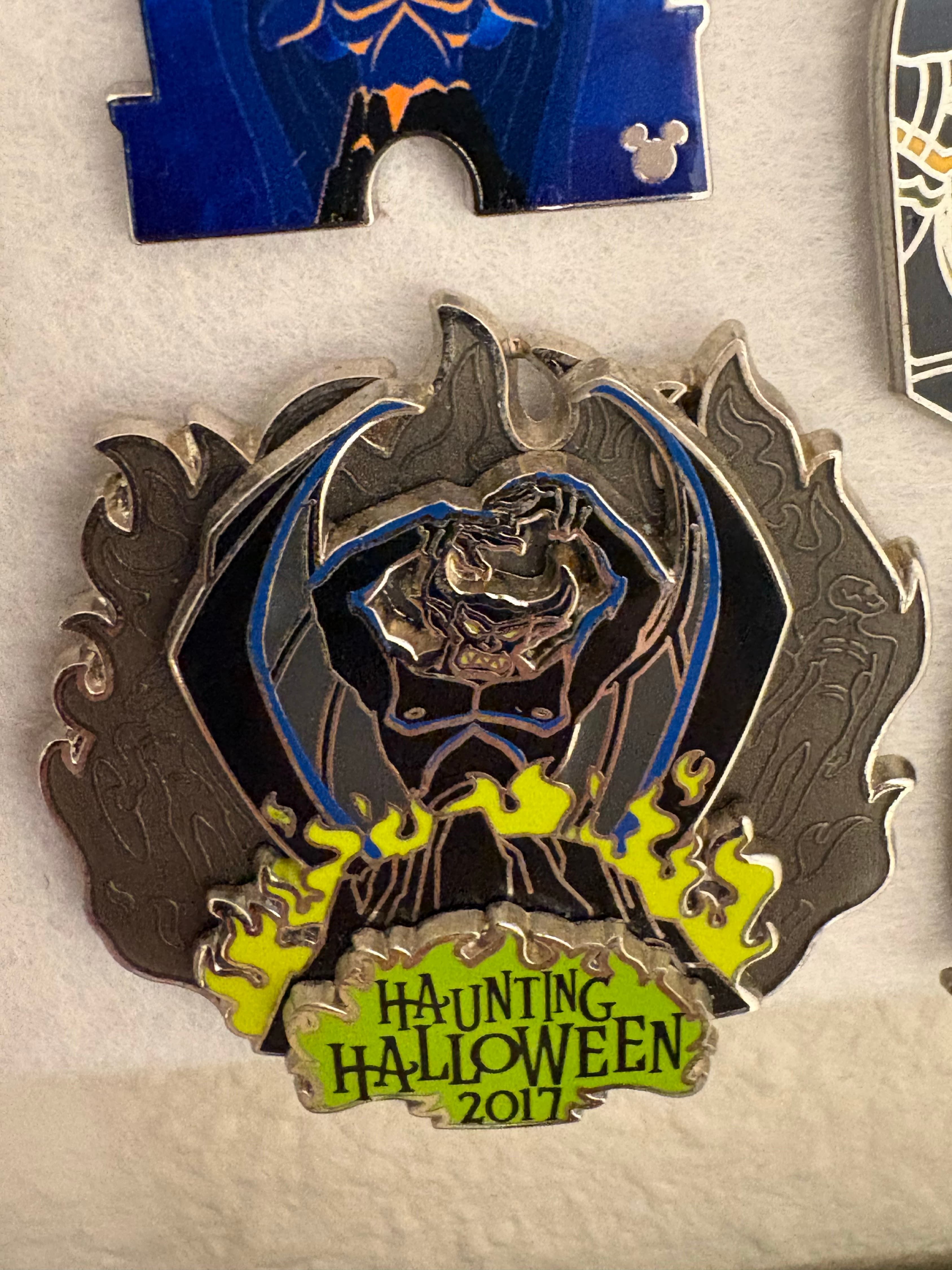 Haunting Halloween Villains Box Set - Chernabog Completer Pin front
