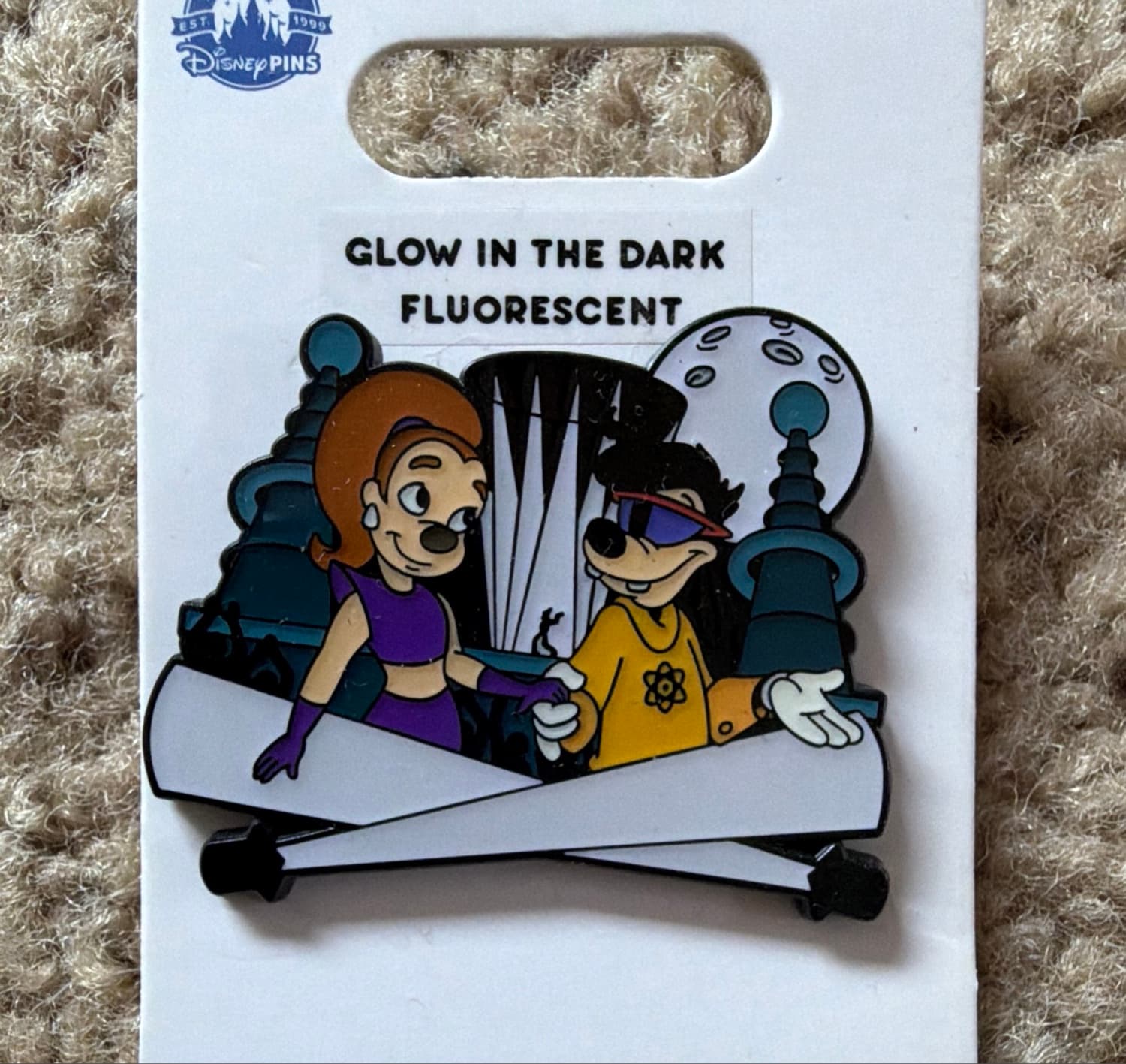 Max and Roxanne at Powerline Concert - Glow in the Dark front