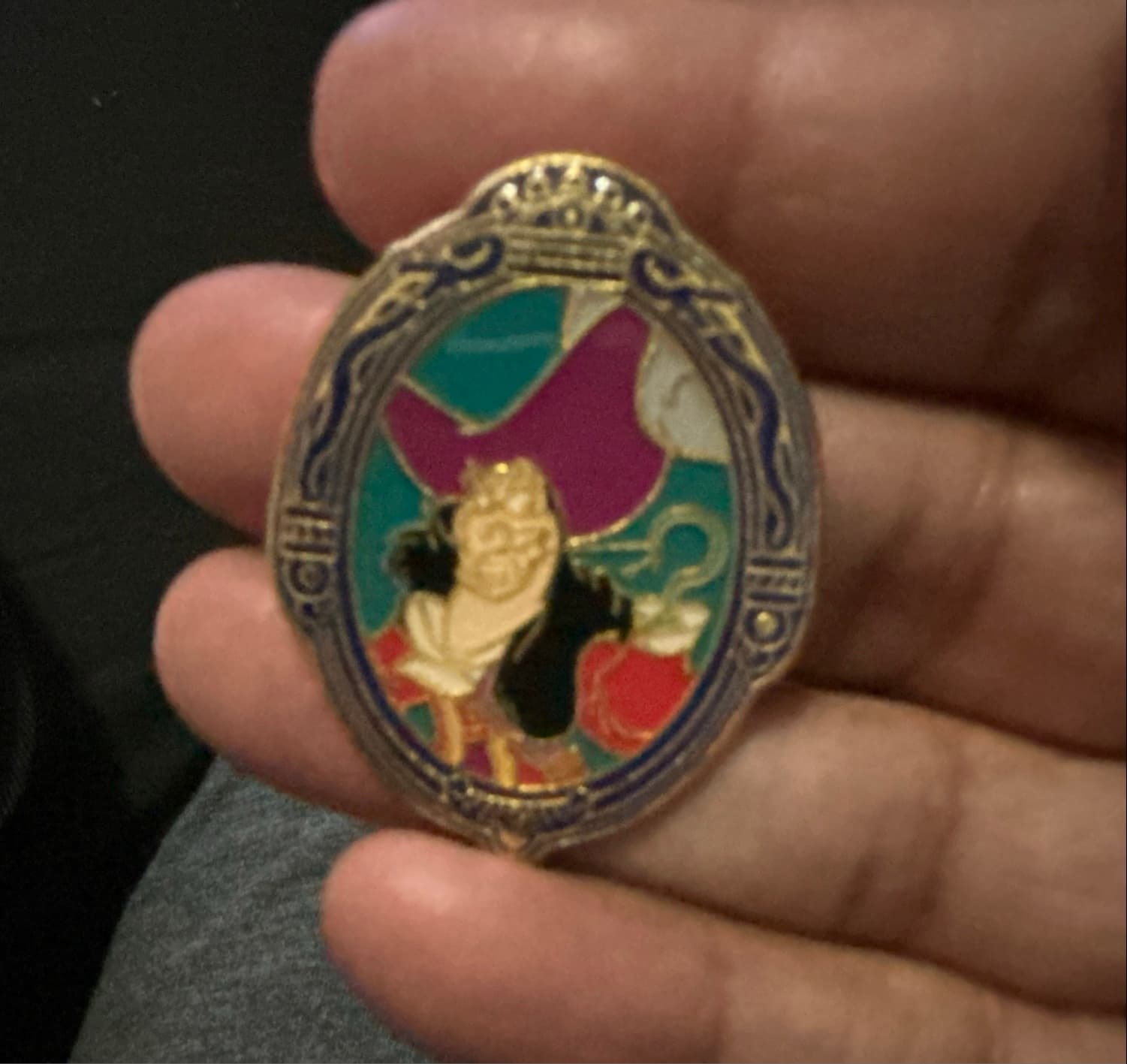 Captain Hook - Disney Villains Surprise Release Pin front