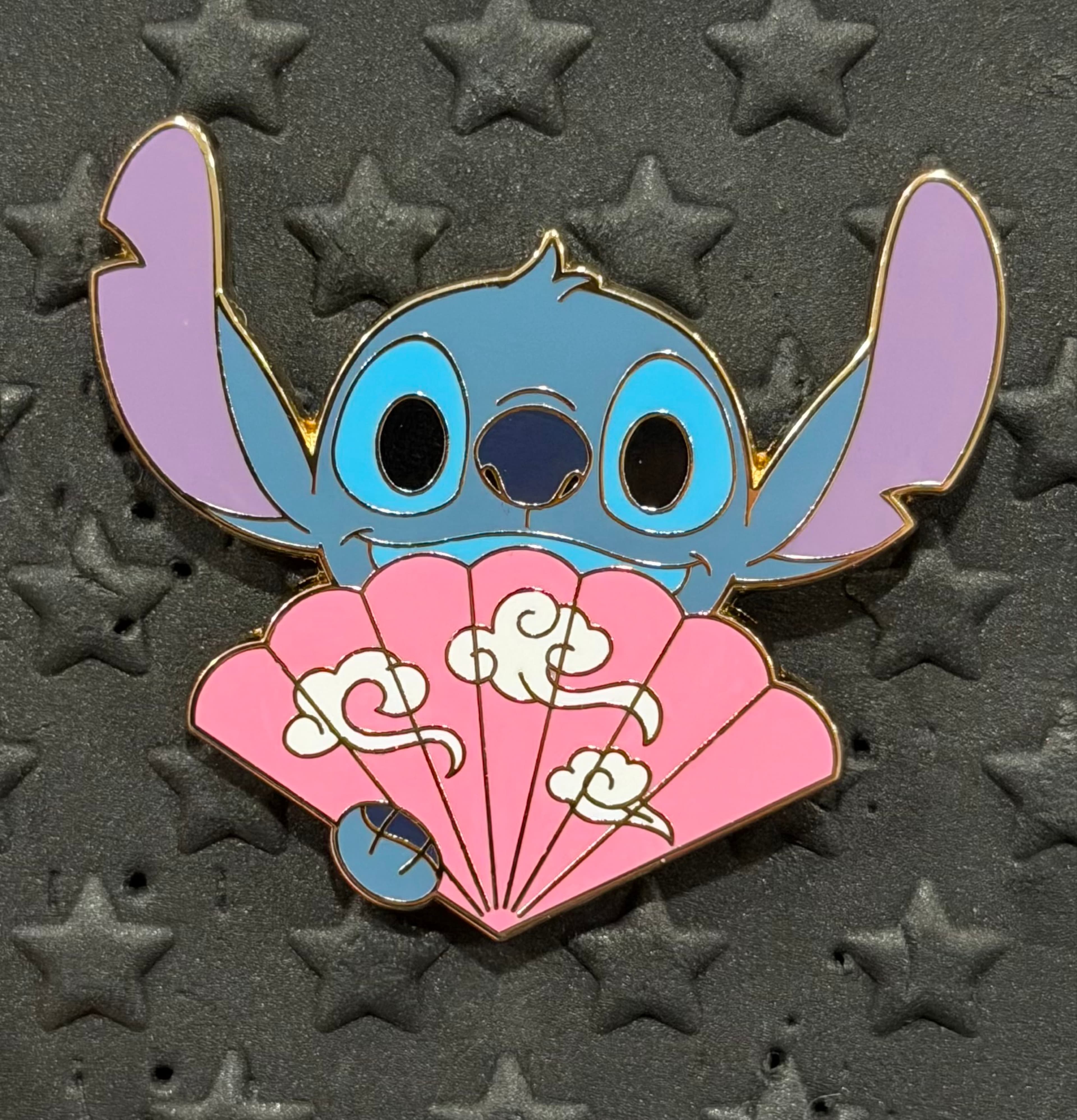Stitch - Character Folding Fans Mystery Collection front