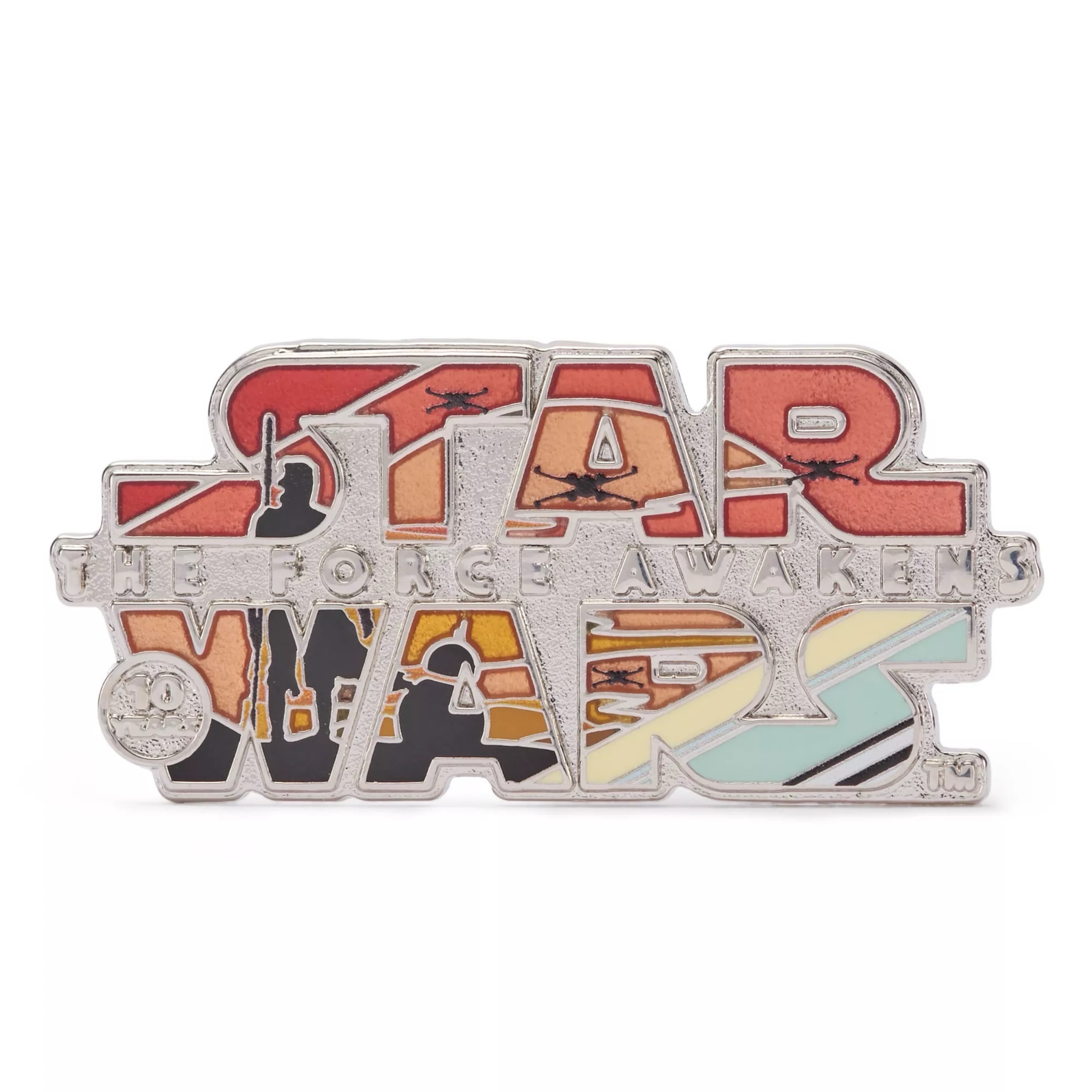 Star Wars The Force Awakens 10th Anniversary Logo front
