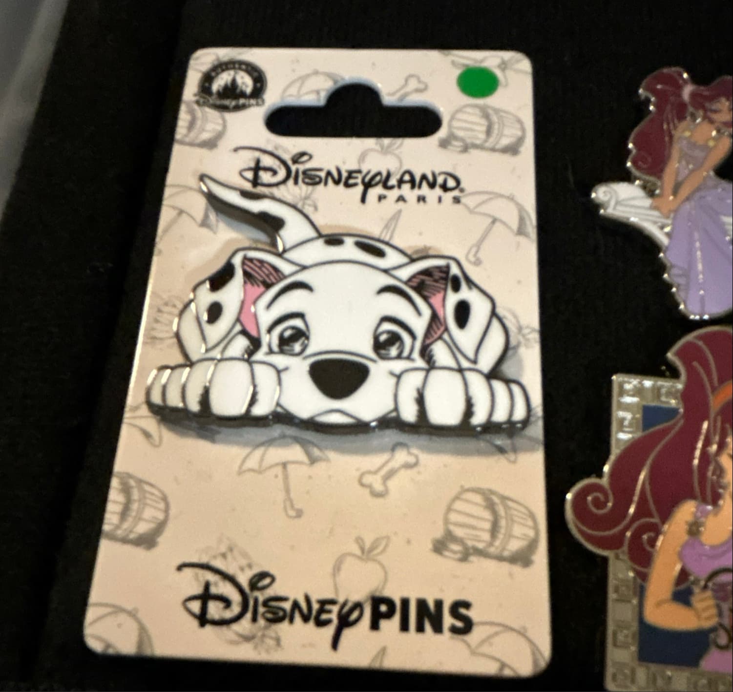 Dalmatian Puppy Lying Down - 101 Dalmatians - Disneyland Paris front