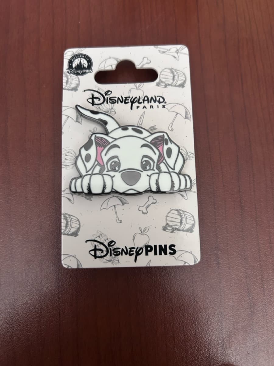 Dalmatian Puppy Lying Down - 101 Dalmatians - Disneyland Paris front