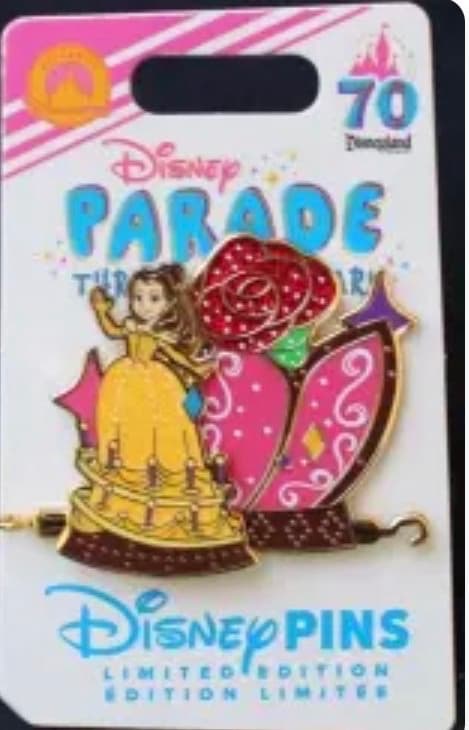 Belle Parade Disneyland 70 front