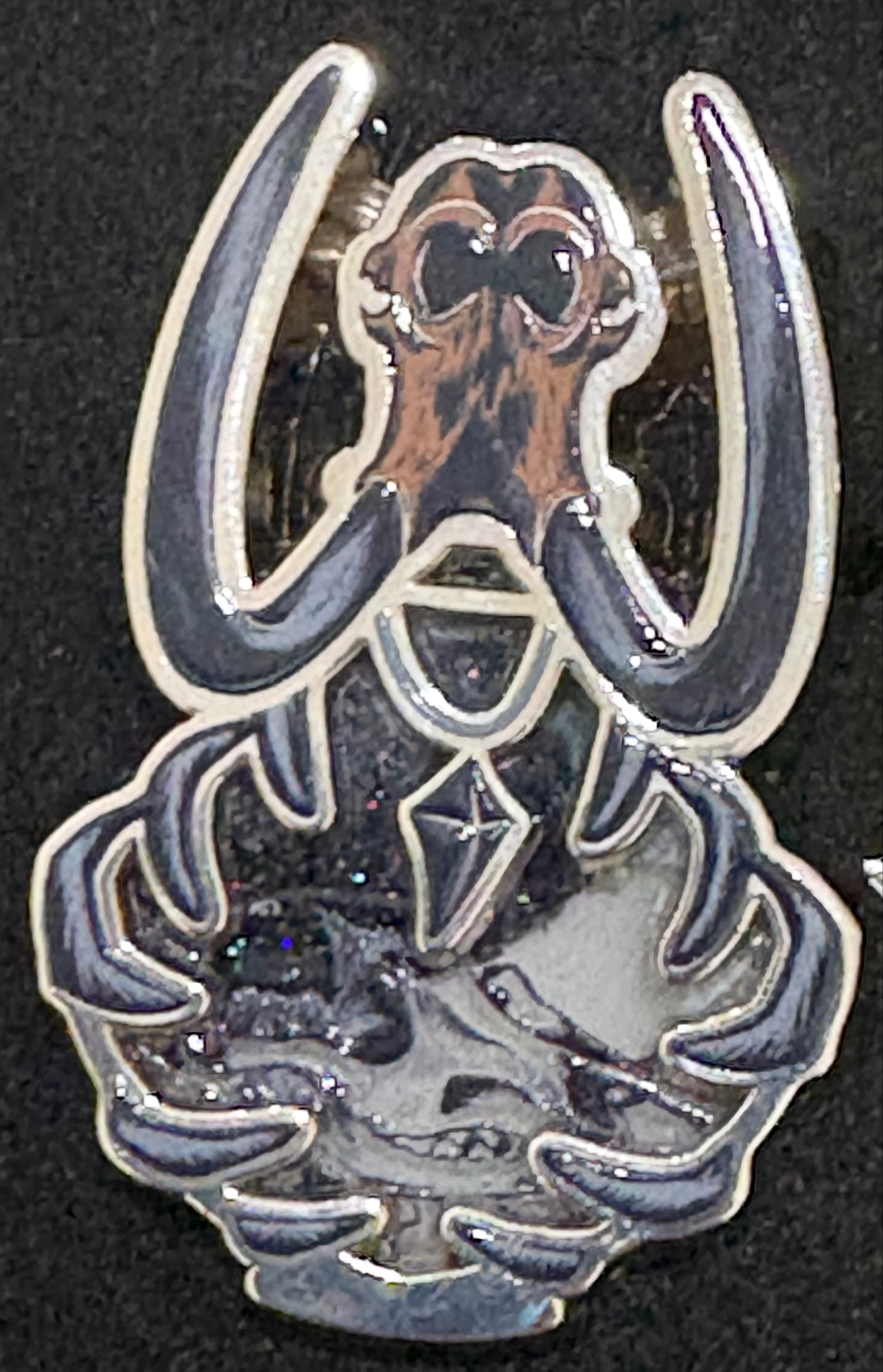 Scar Villans glitter potion bottle front