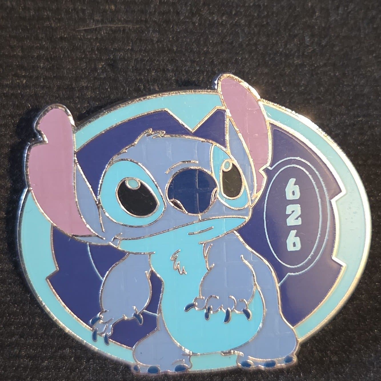 Stitch Experiment 626 - 626 Day 2025 Mystery Pin Set front