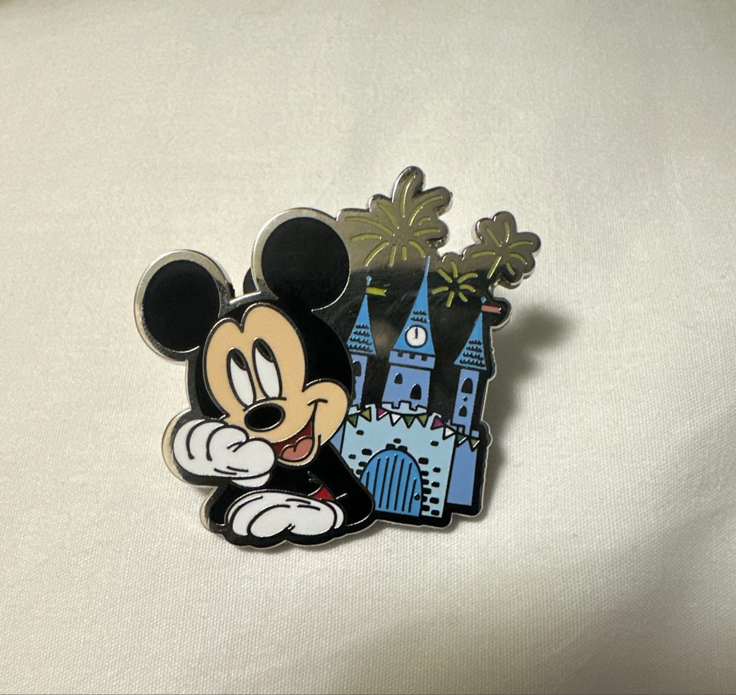 Mickey with Castle and Fireworks front