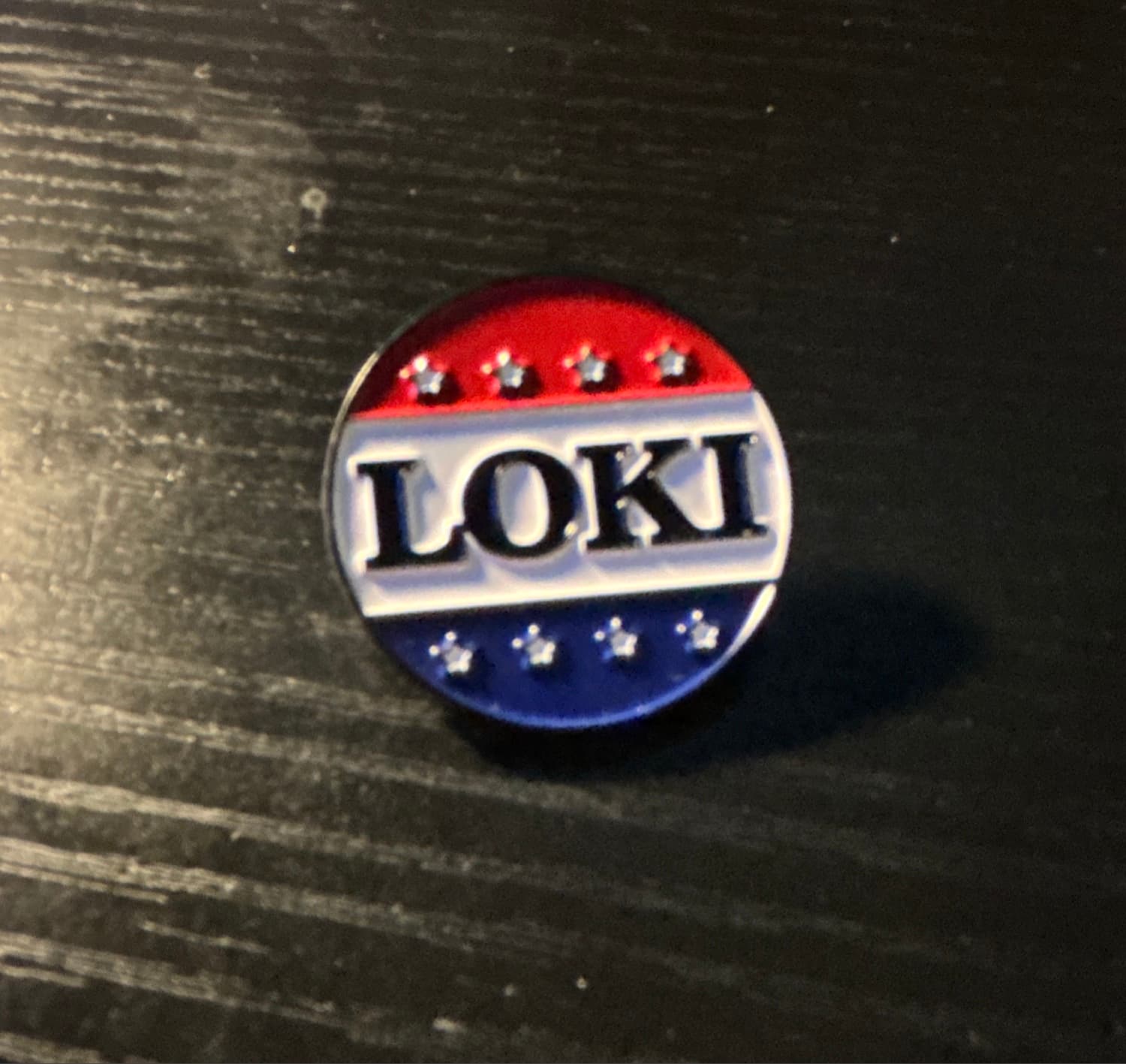 Loki Campaign Pin front