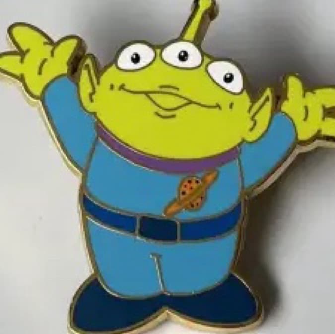 Little Green Man Alien Toy Story front