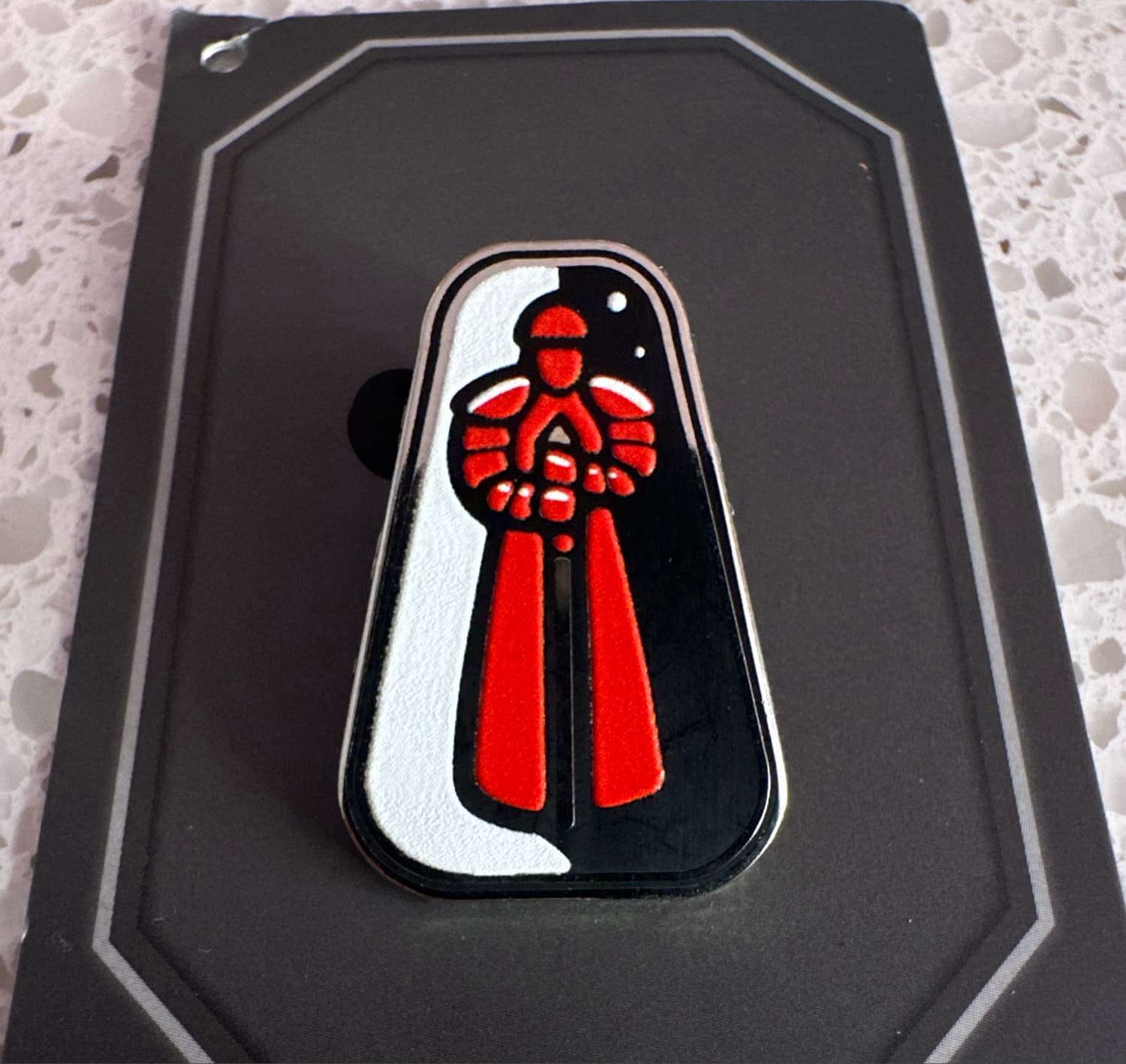 Darth Vader Holding his Lightsaber - Geometric Dark Side front