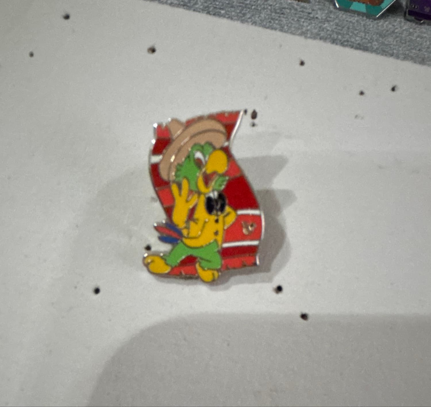 Jose Carioca Three Caballeros Cast Lanyard 2004 front