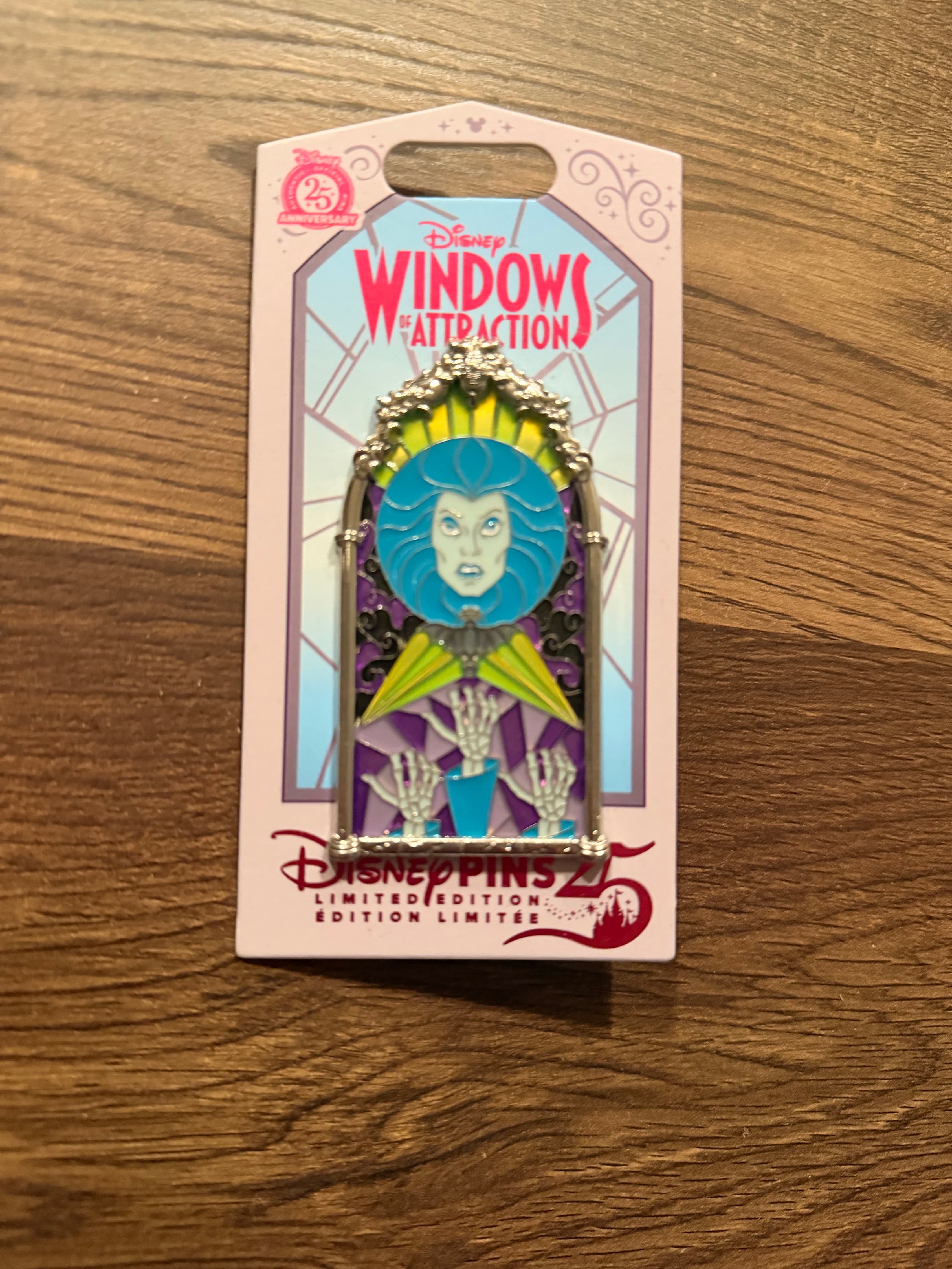 Windows of Attractions Haunted Mansion front