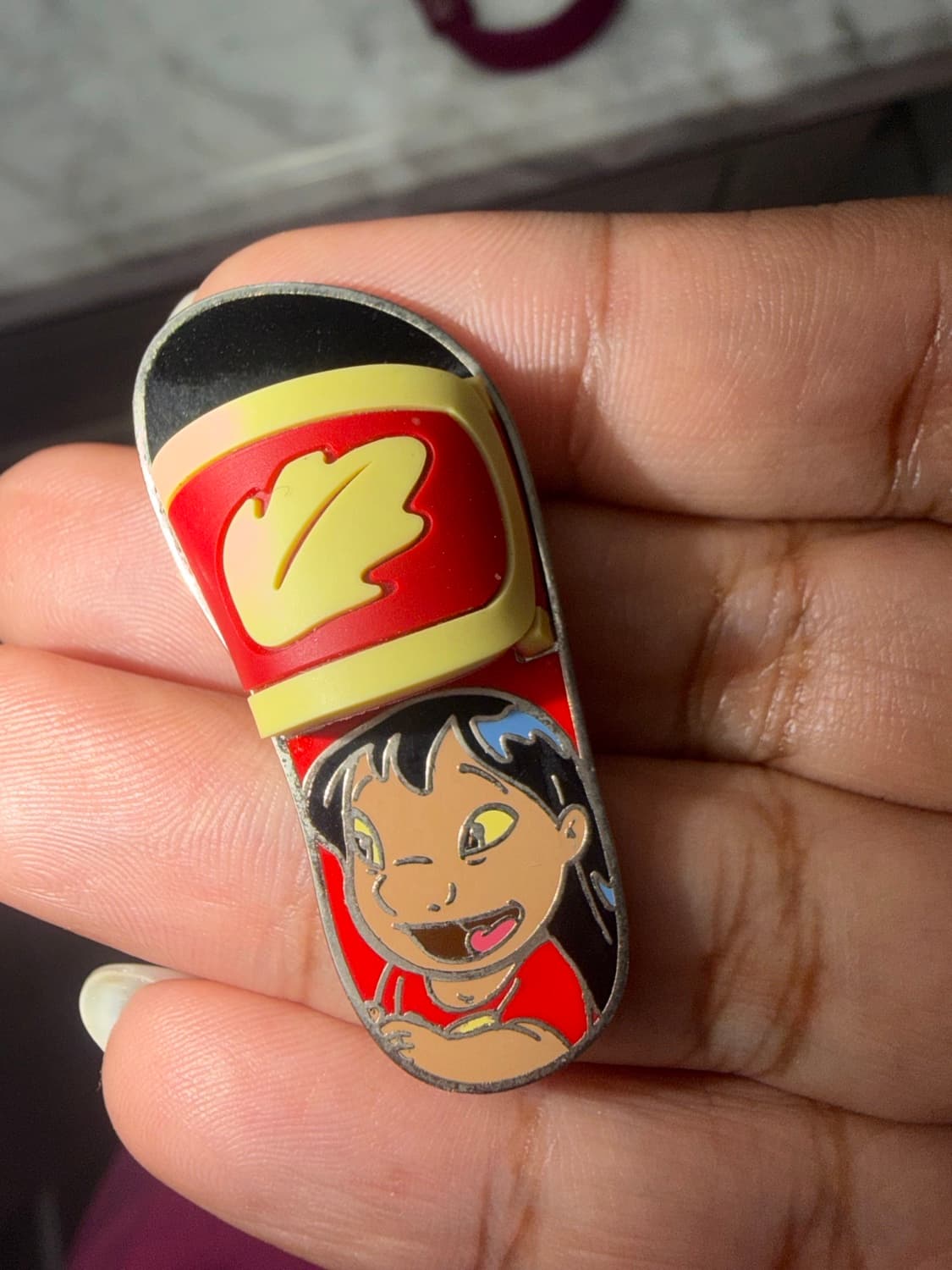 Lilo - Lilo & Stitch Flip Flop Pin front