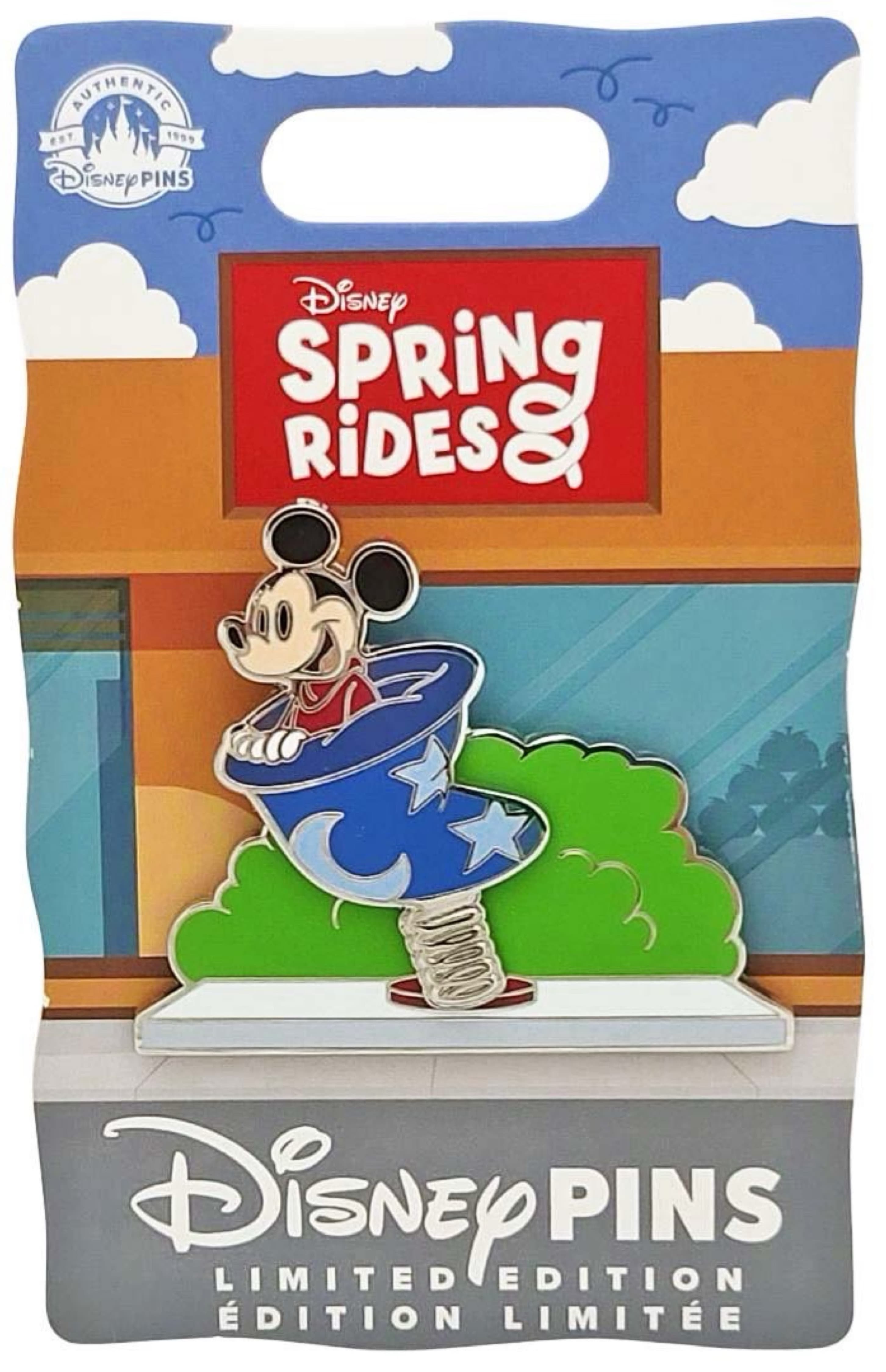 Sorcerer Mickey Spring Rides front