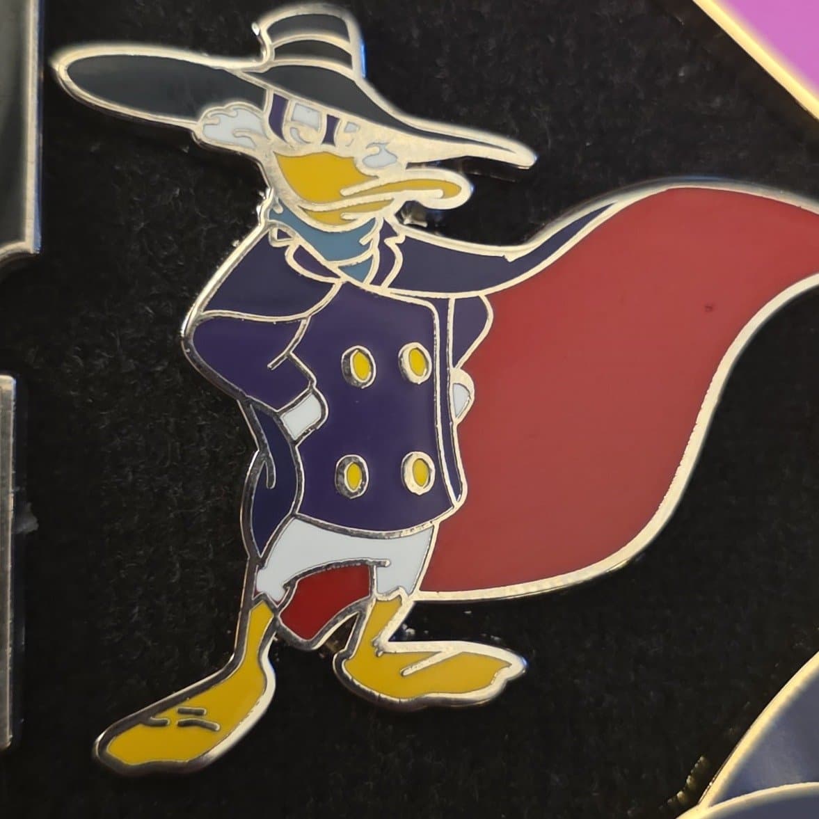 Darkwing Duck with Flowing Red Cape front