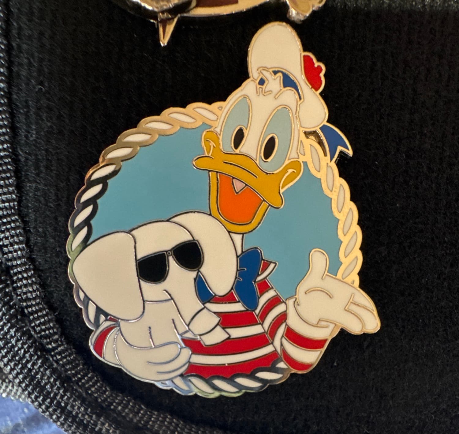 Disney Cruise Line DCL Mystery Box Pin Towel Animal Elephant Donald Duck front