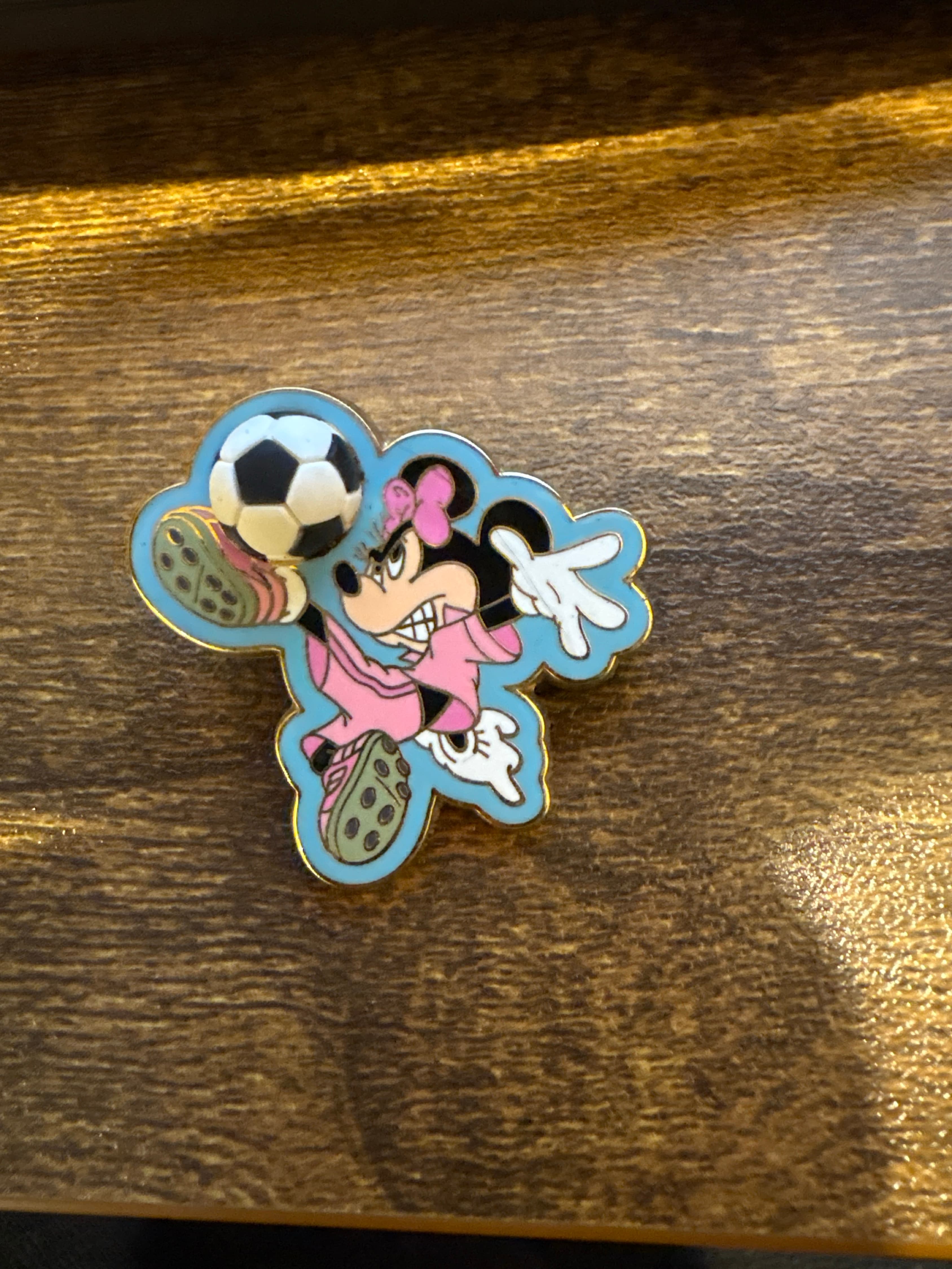 Soccer Minnie Mouse front