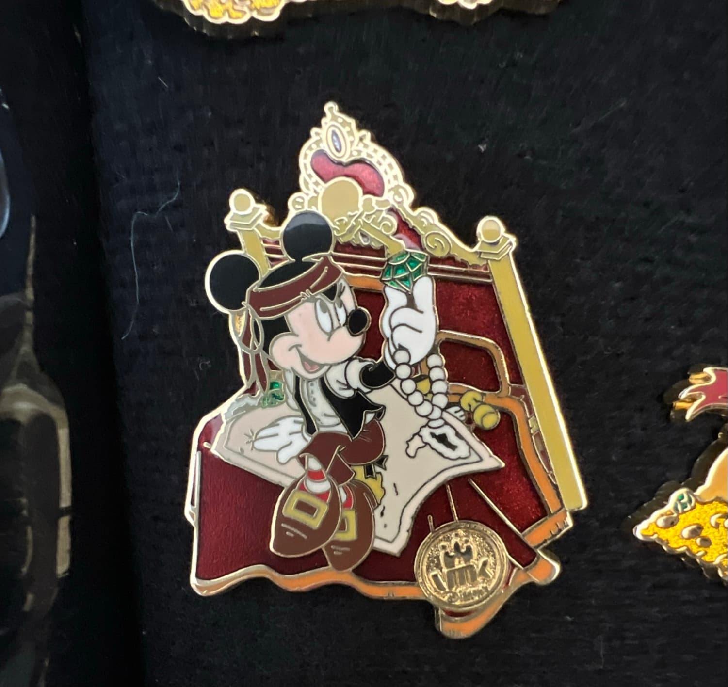 Mickey's Reward - Virtual Magic Kingdom Pin Card Collection front