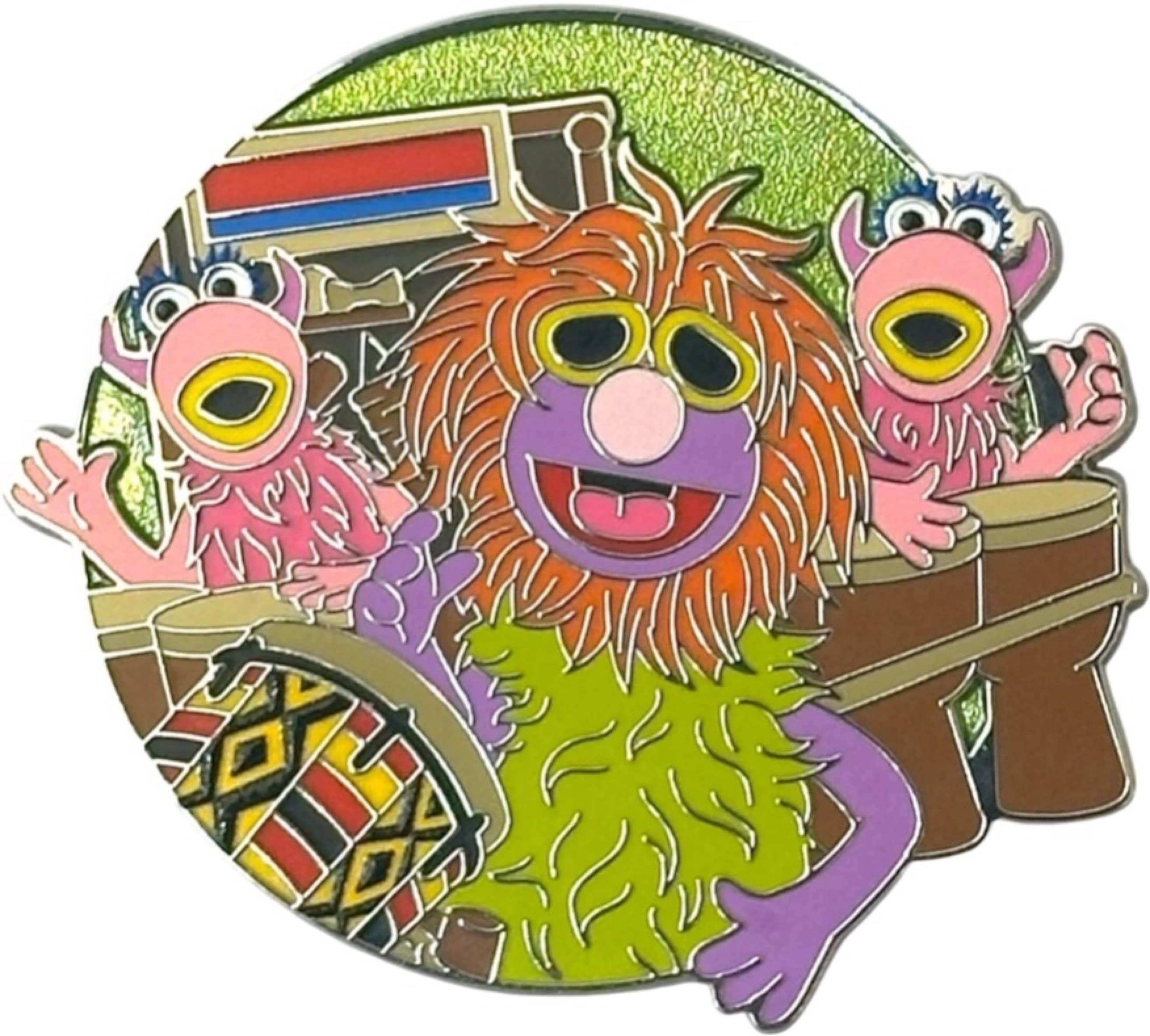 The Muppets Bip Bippadotta and the Mahna Mahna’s at EPCOT’s African Outpost front