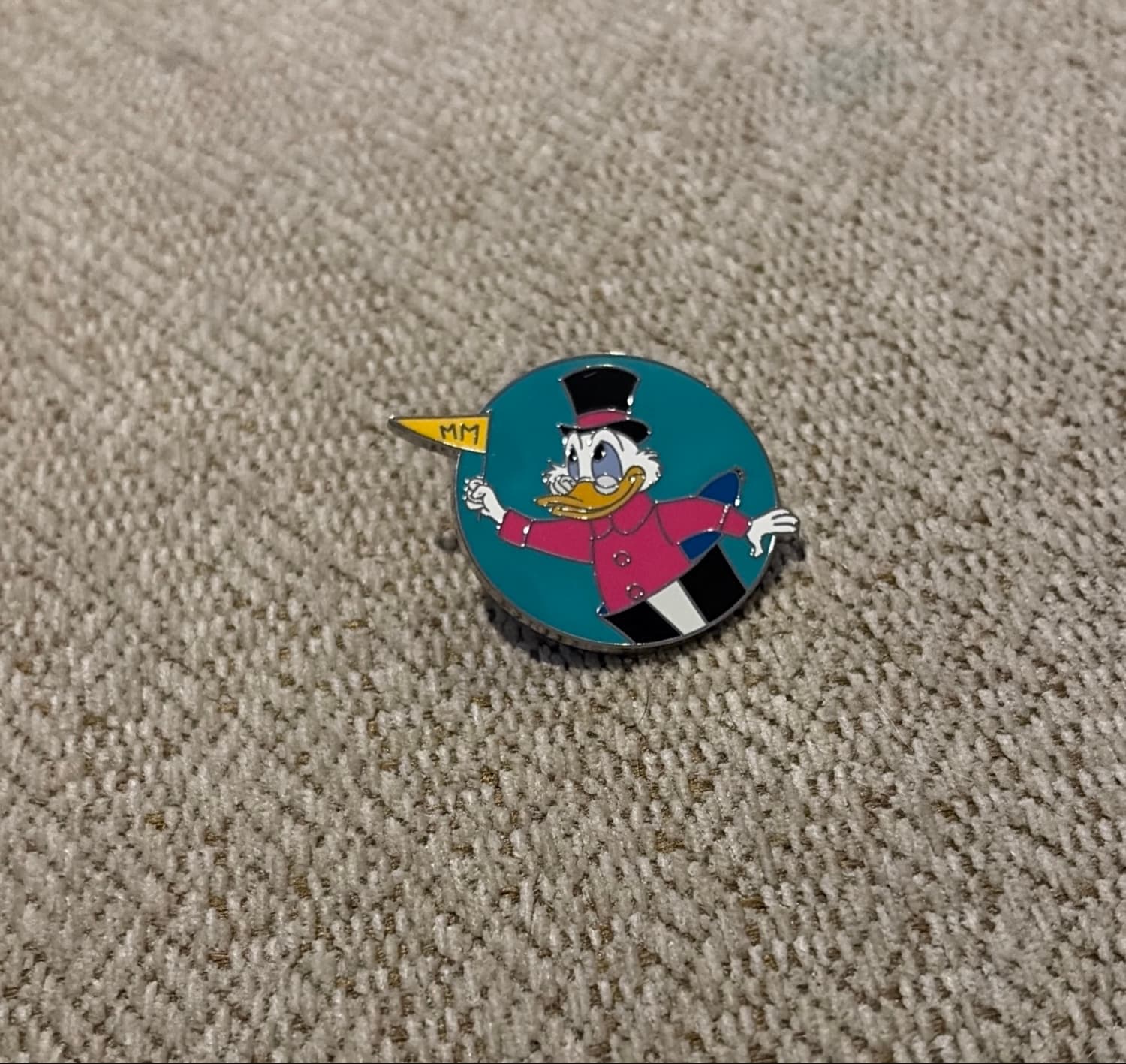 Scrooge McDuck - The Mickey Mouse Club Mystery Pin front
