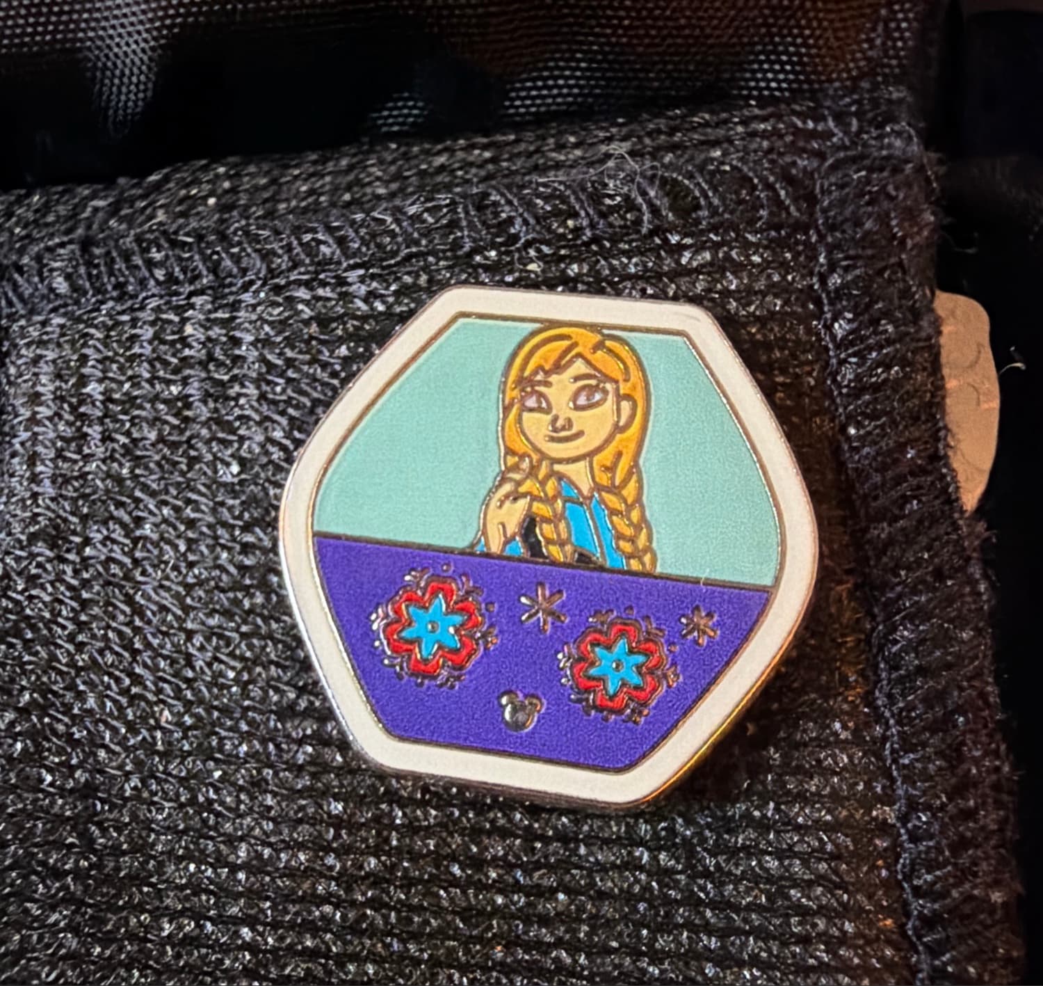 Frozen Anna Ferris Wheel Pin front