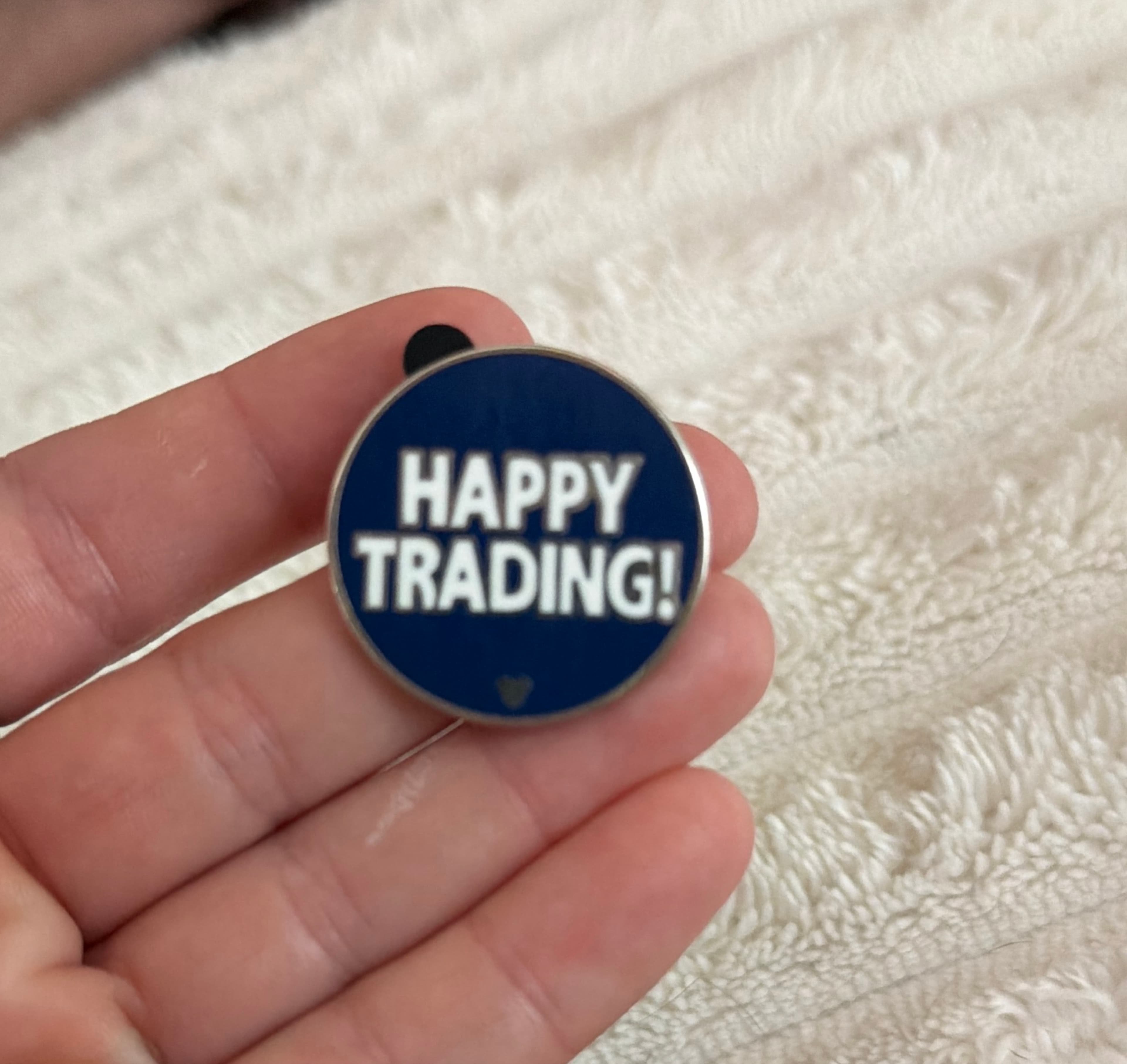 Happy Trading! - Pin Trading Phrases - WDW Hidden Mickey 2010 front