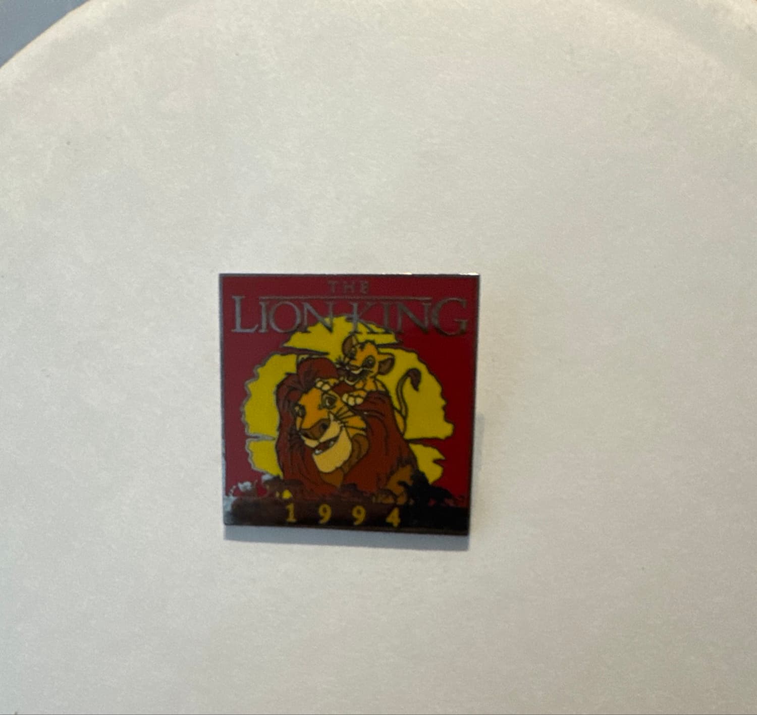 The Lion King Mufasa and Simba 1994 front