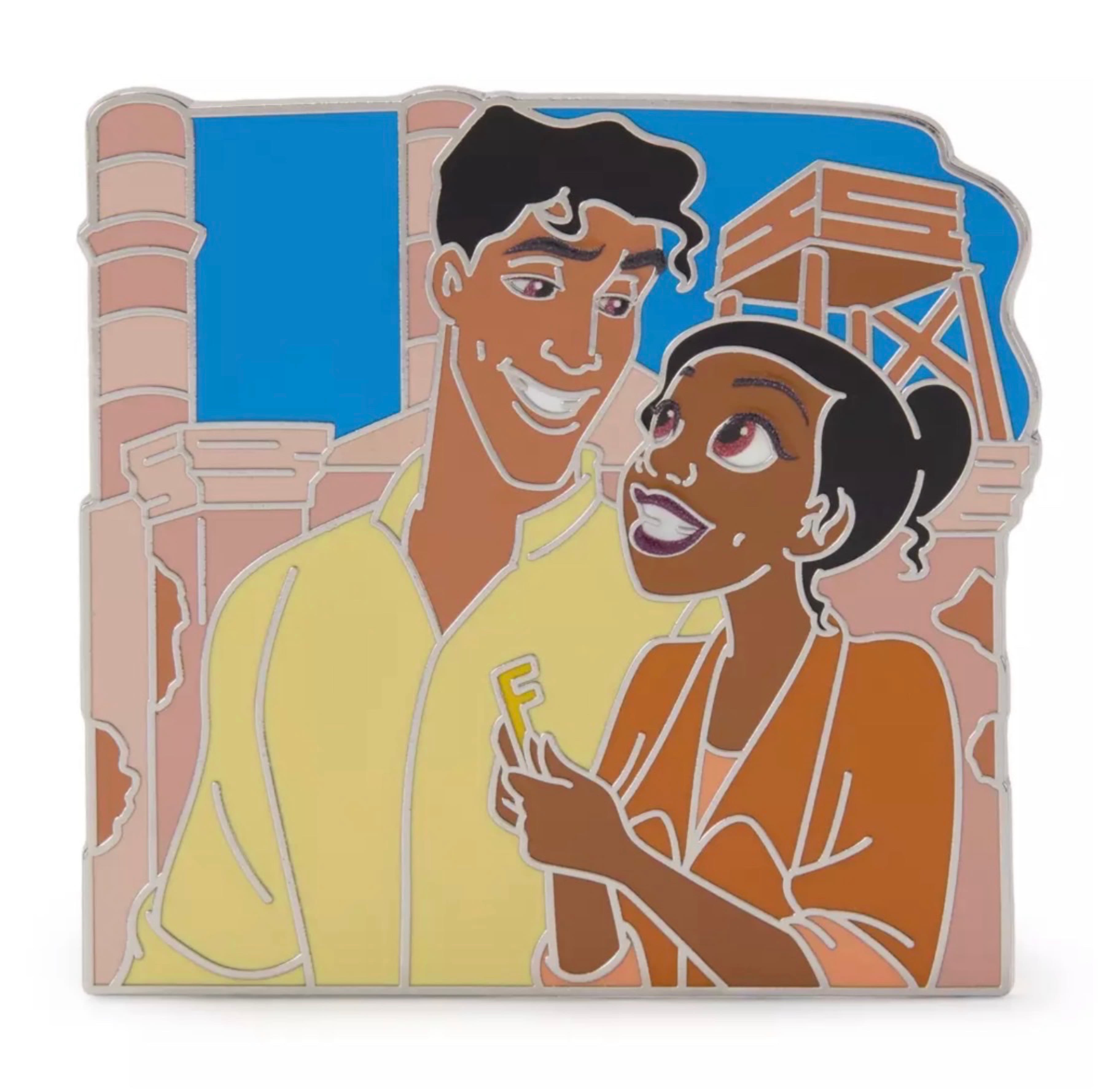 Tiana and Naveen front