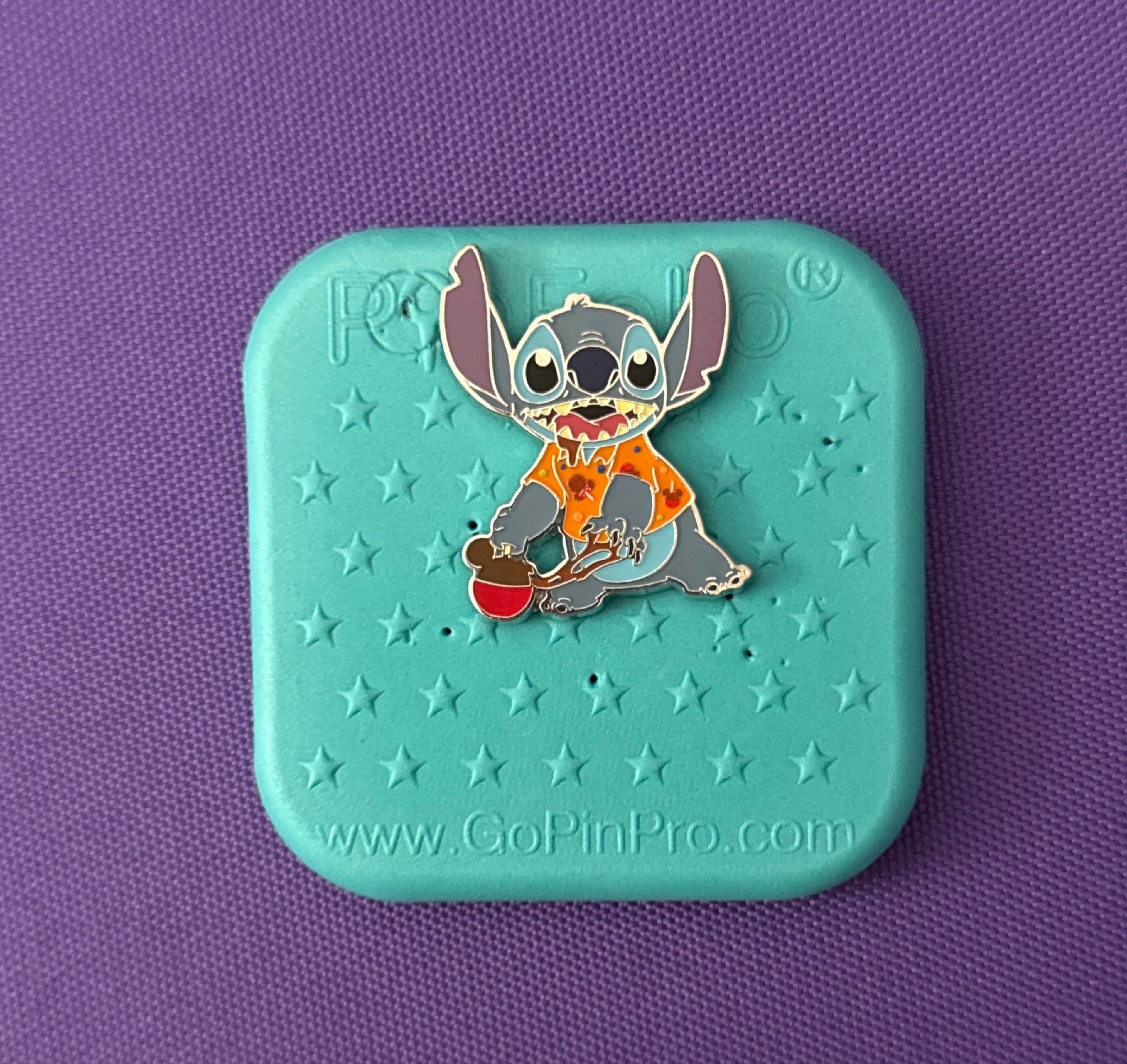 Stitch Attacks Snacks - Stitch Candy Apple front