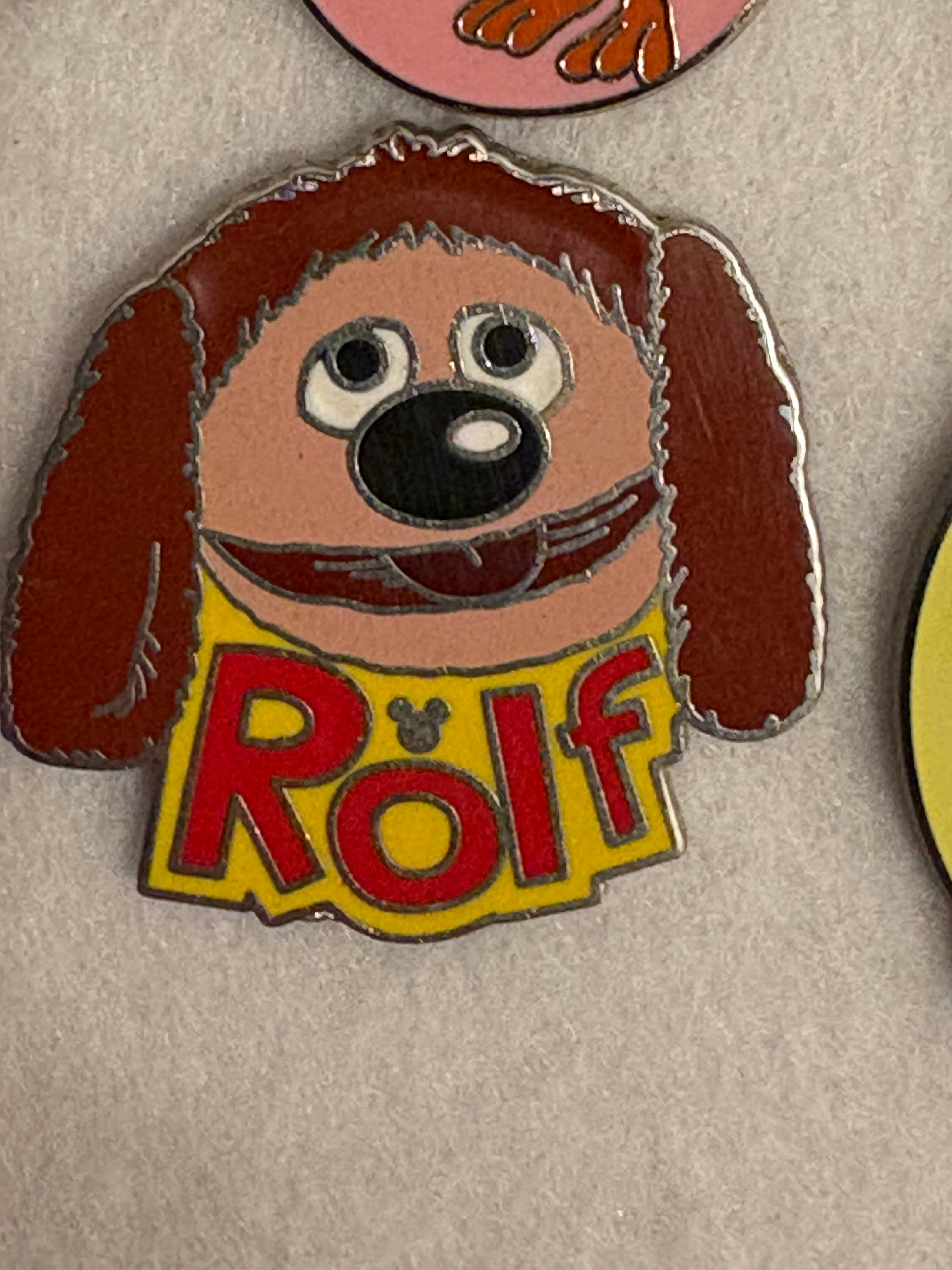 Rolf (Muppets) 2008 Hidden Mickey Error Pin front