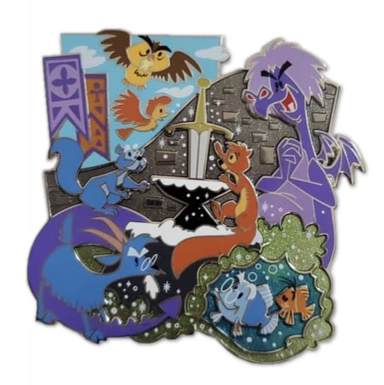 The Sword in the Stone Supporting Cast front