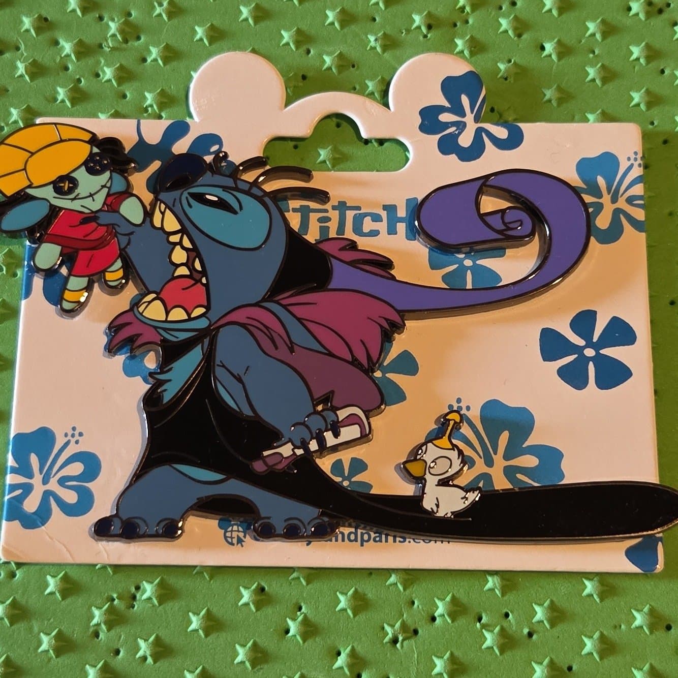 Stitch Yzma with Kuzco Scrump front