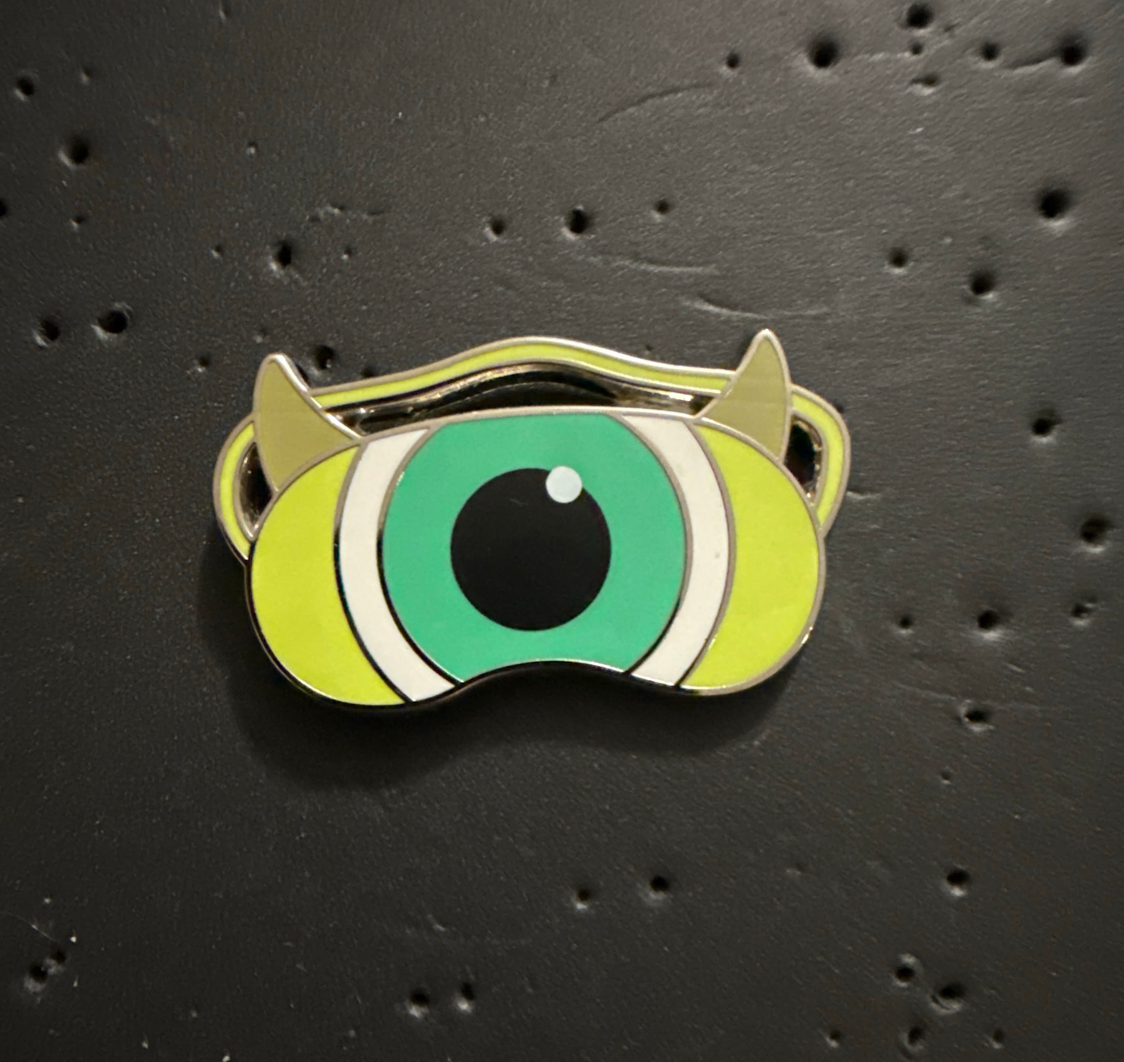 Mike Wazowski Sleep Mask - Magical Mystery Pins Series 24 front