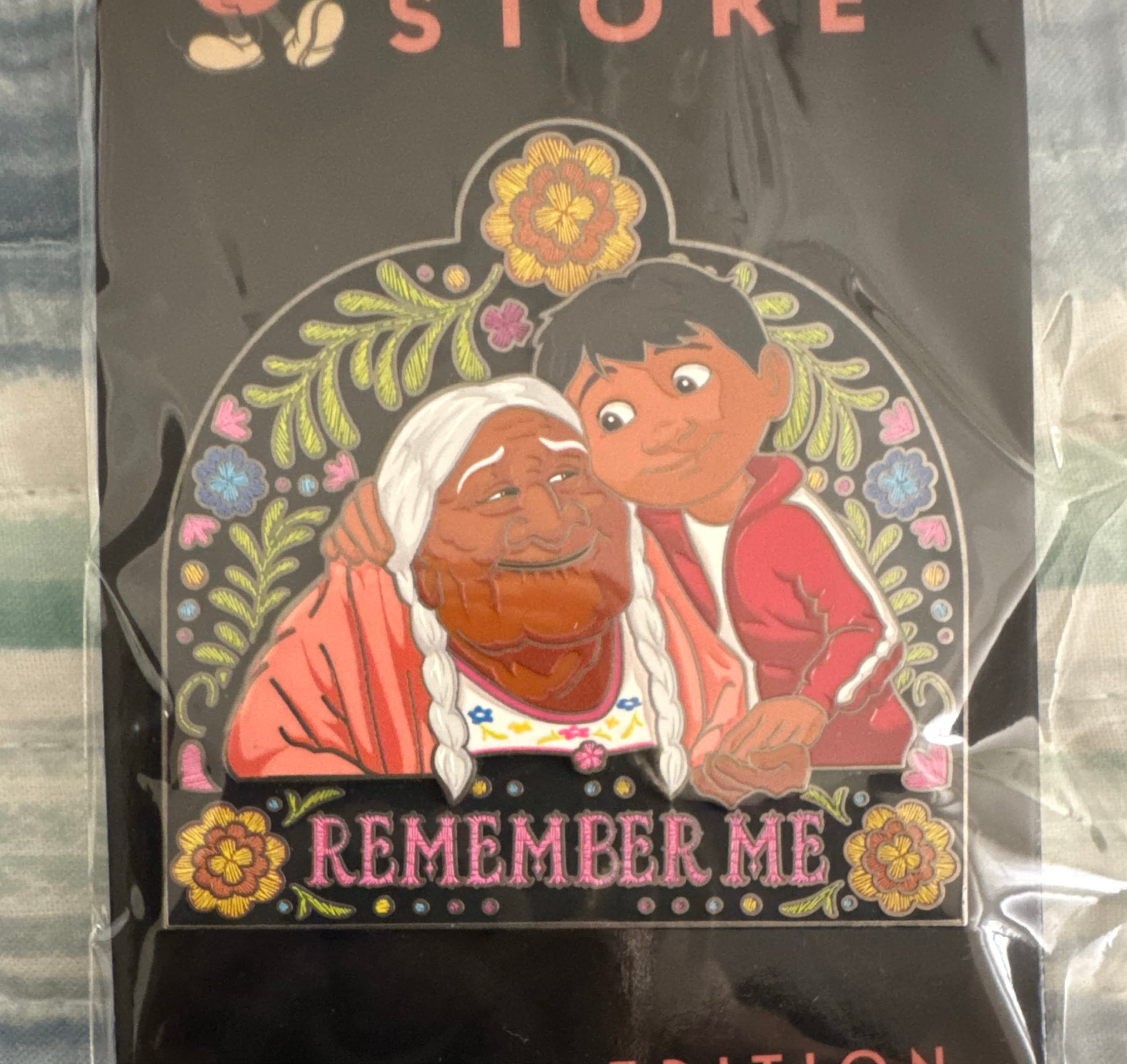 Miguel and Mama Coco front